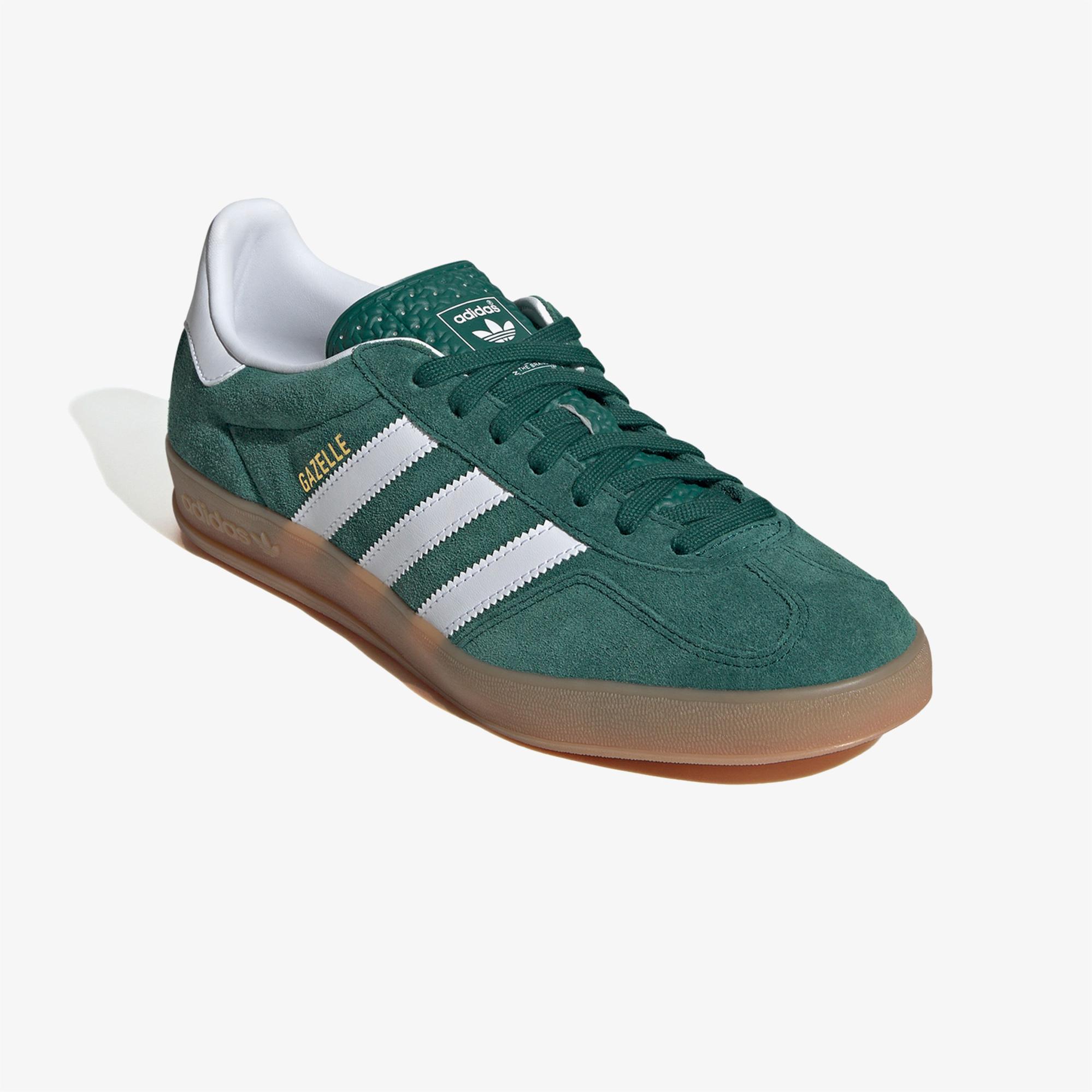 adidas Gazelle Indoor Unisex Yeşil Spor Ayakkabı