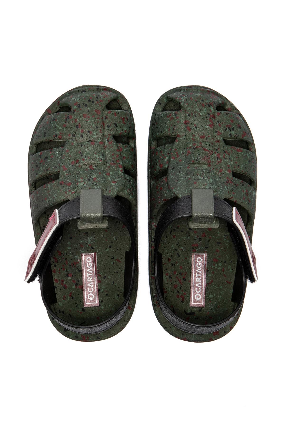 Oslo Çocuk Sandalet Yeşil 19/29