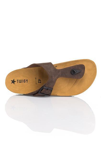 Daniel Erkek Parmak Arası Terlik Kahverengi 41/45