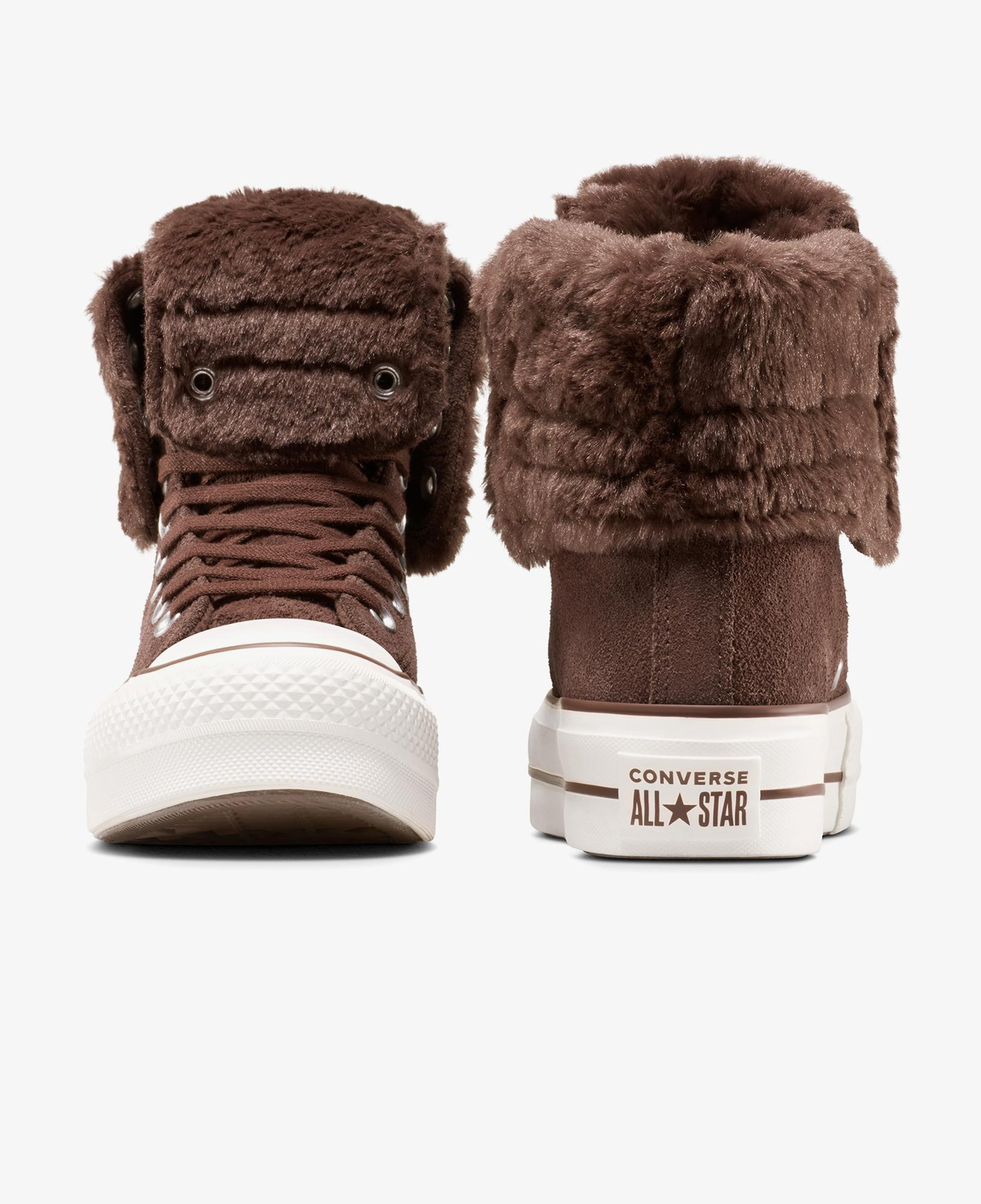 Converse Chuck Taylor All Star Fold Over Lift Kadın Kahverengi Sneaker