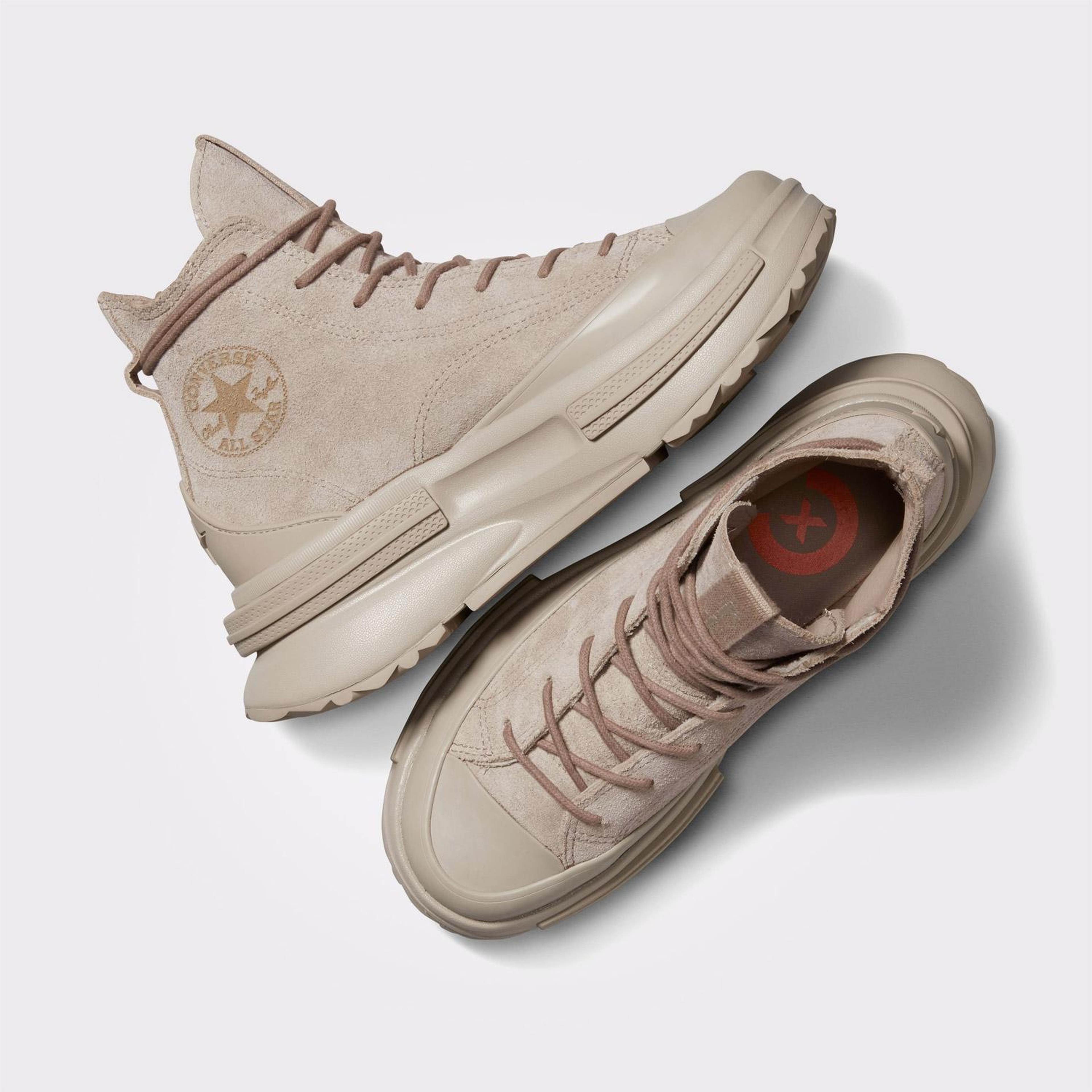 Converse Run Star Legacy Cx Platform Mono Suede Unisex Kahverengi Sneaker