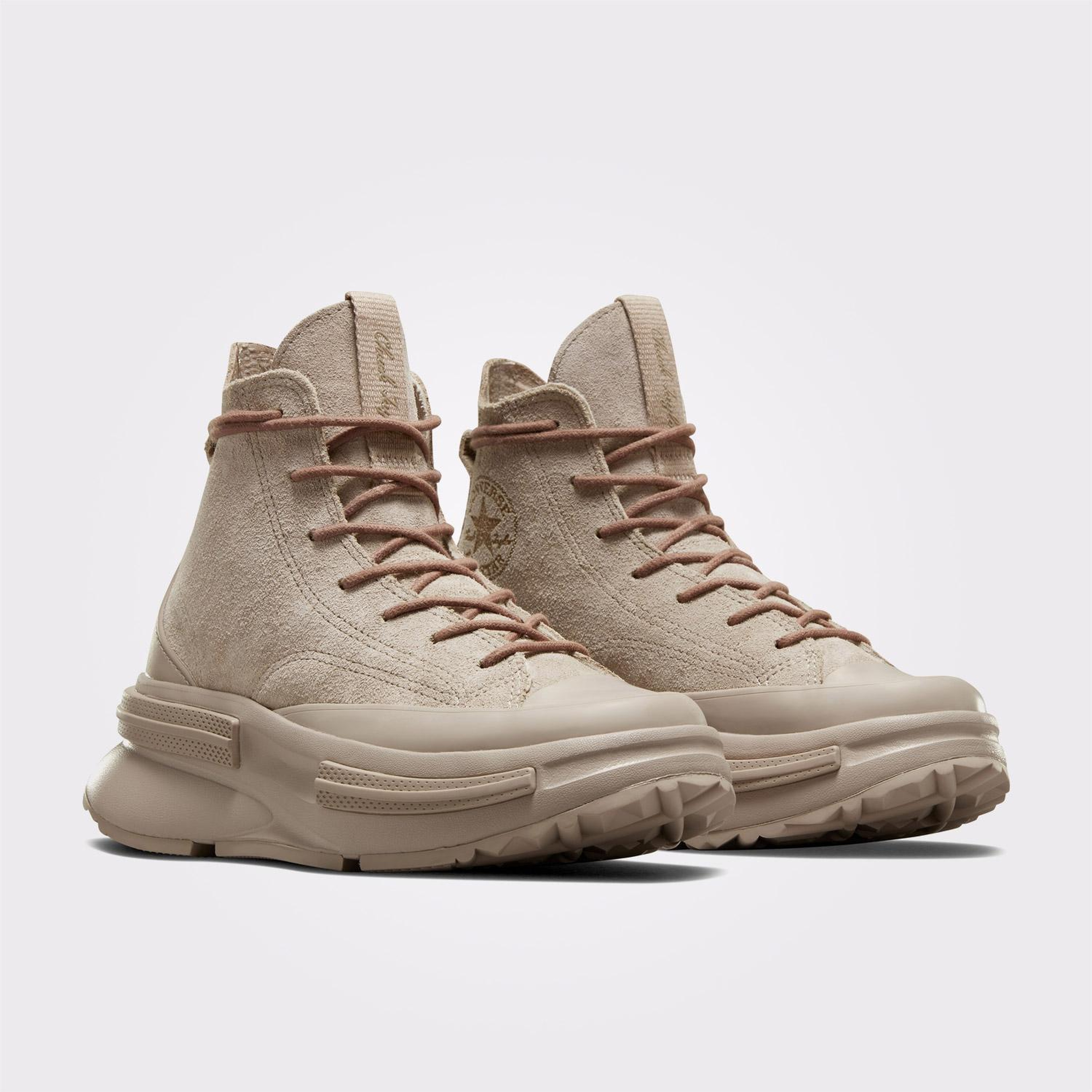 Converse Run Star Legacy Cx Platform Mono Suede Unisex Kahverengi Sneaker