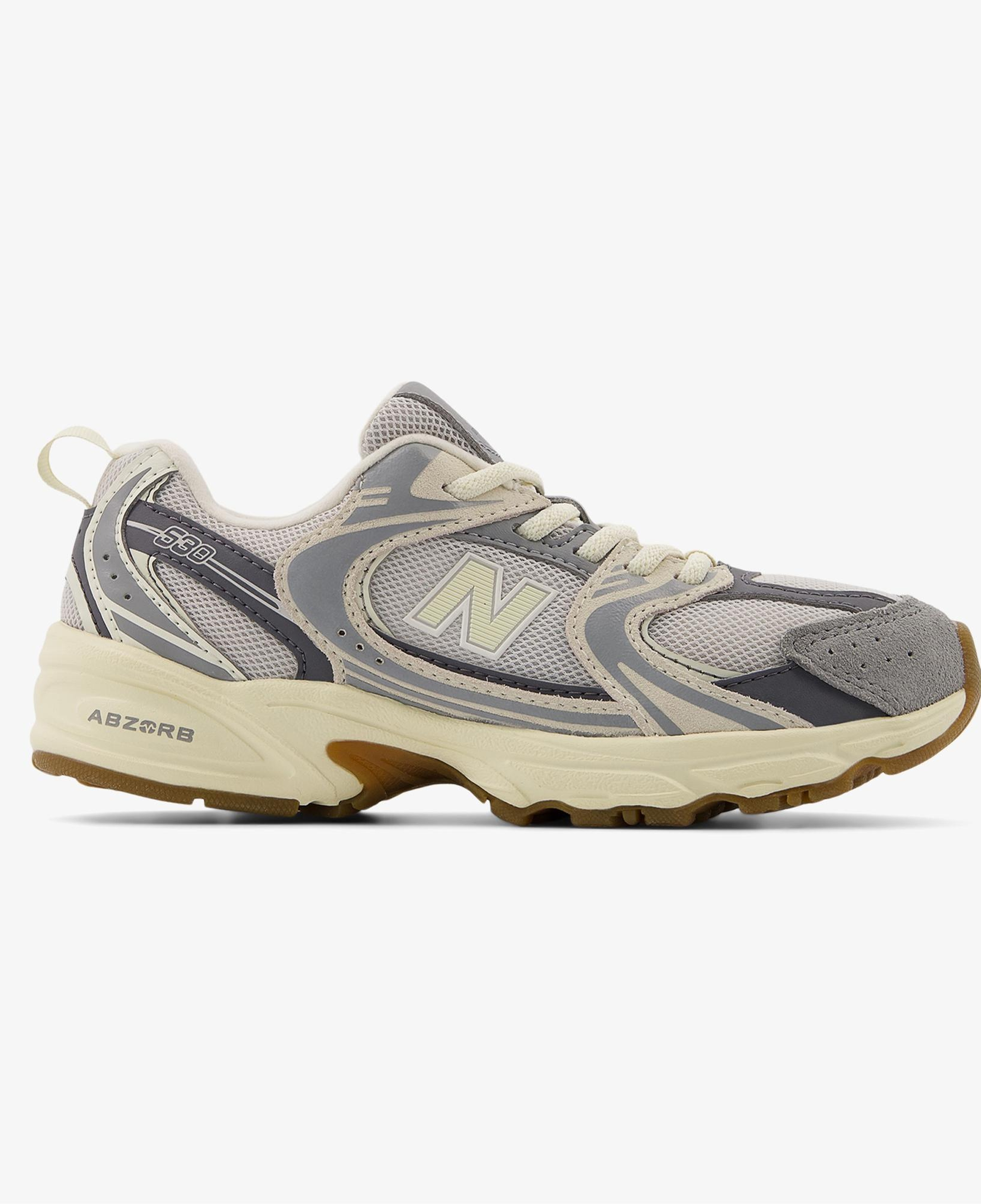 New Balance 530 Çocuk Gri Spor Ayakkabı