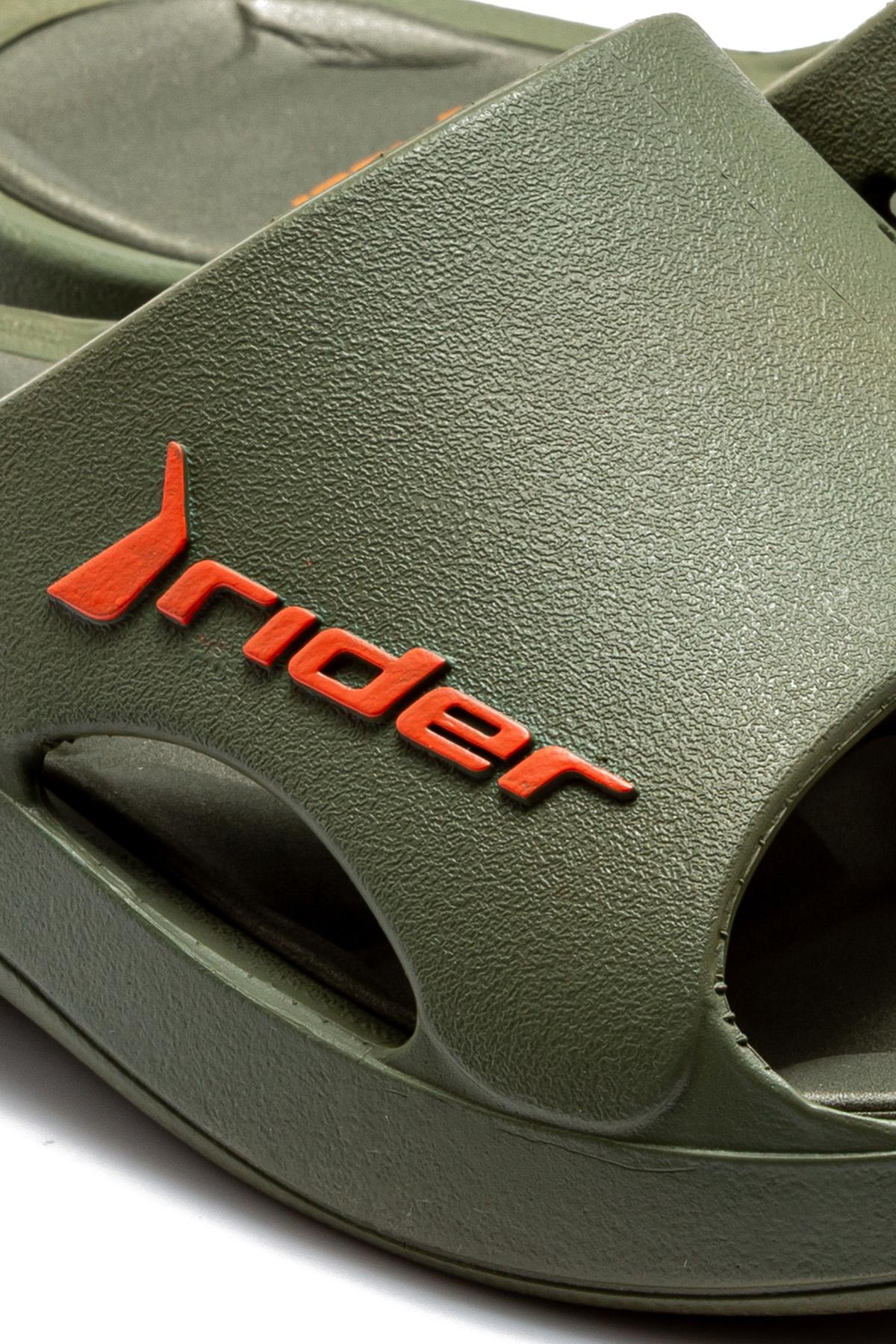 Bay Erkek Terlik Yeşil-Turuncu 39/46