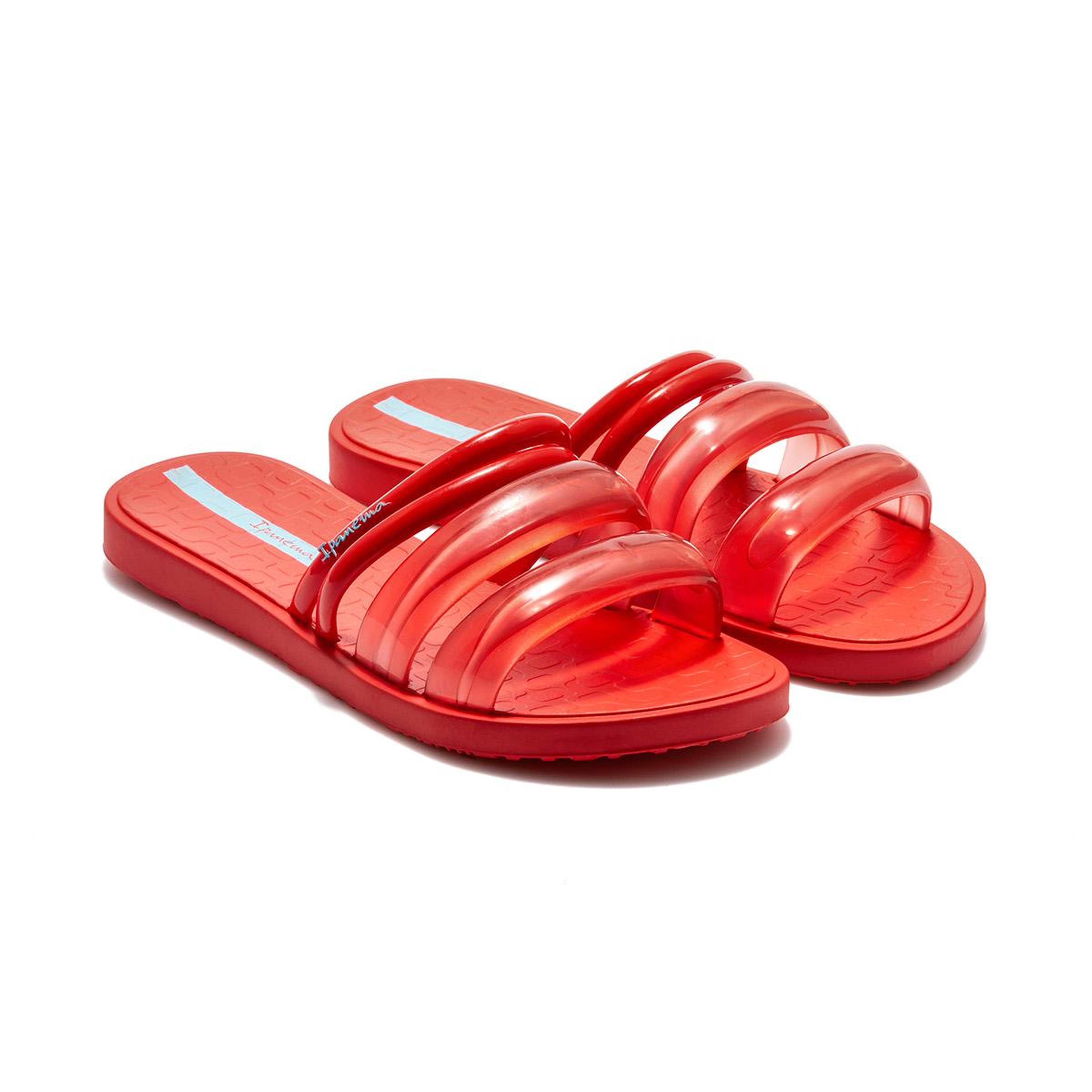 Puffer Tiras Kadın Terlik Kırmızı 35/42