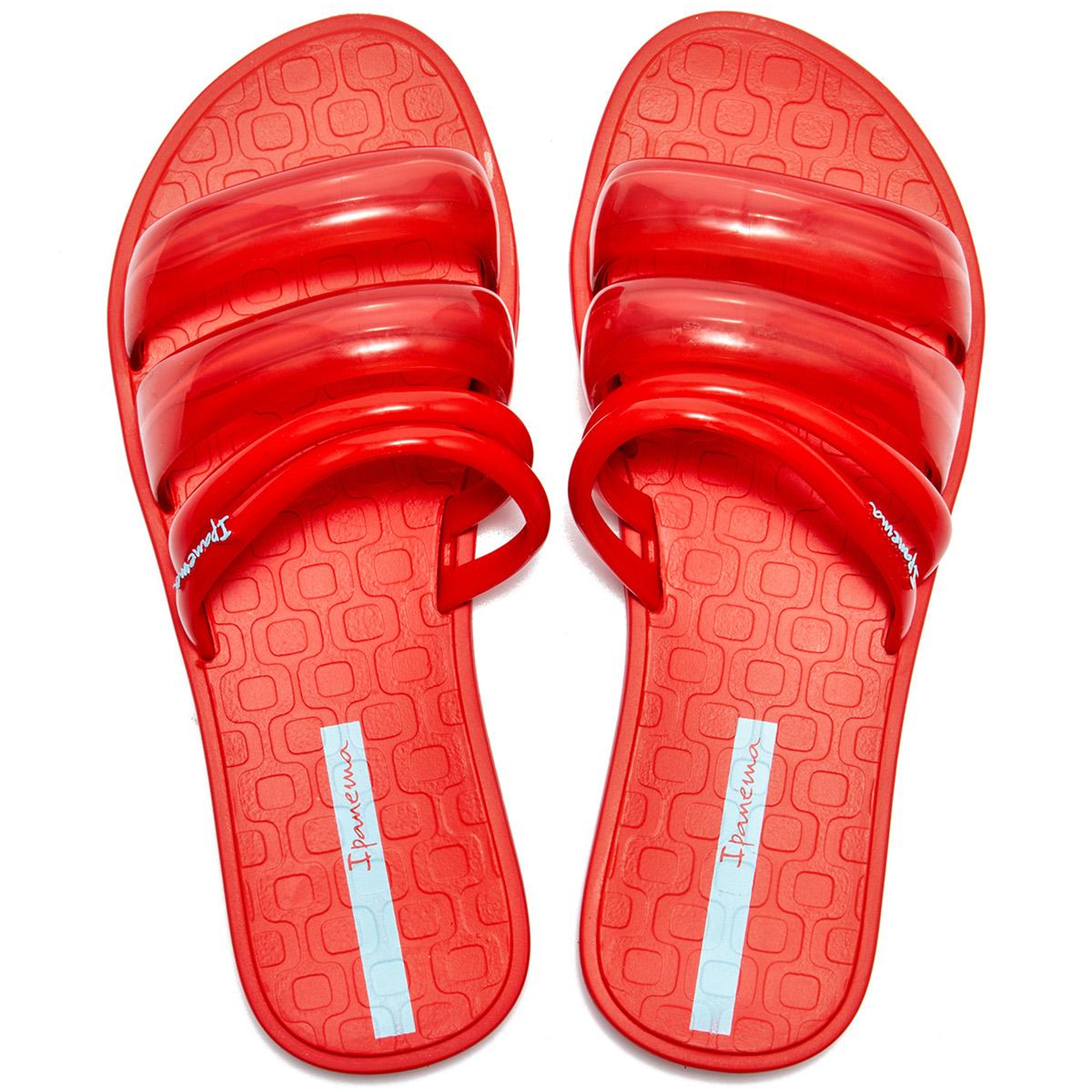 Puffer Tiras Kadın Terlik Kırmızı 35/42