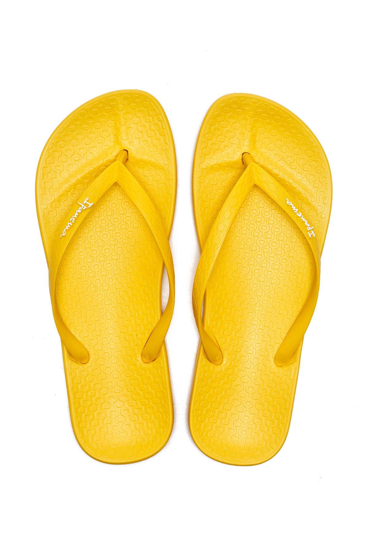 Anatomik Colors Kadın Parmak Arası Terlik Sarı 35/42
