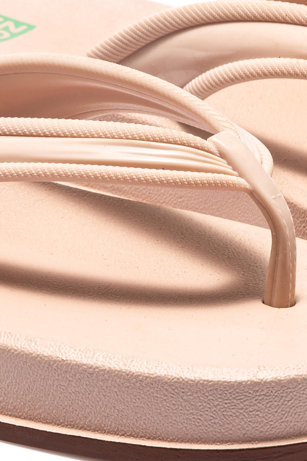 Atemporal Flatform Kadın Parmak Arası Terlik Pudra 35/42