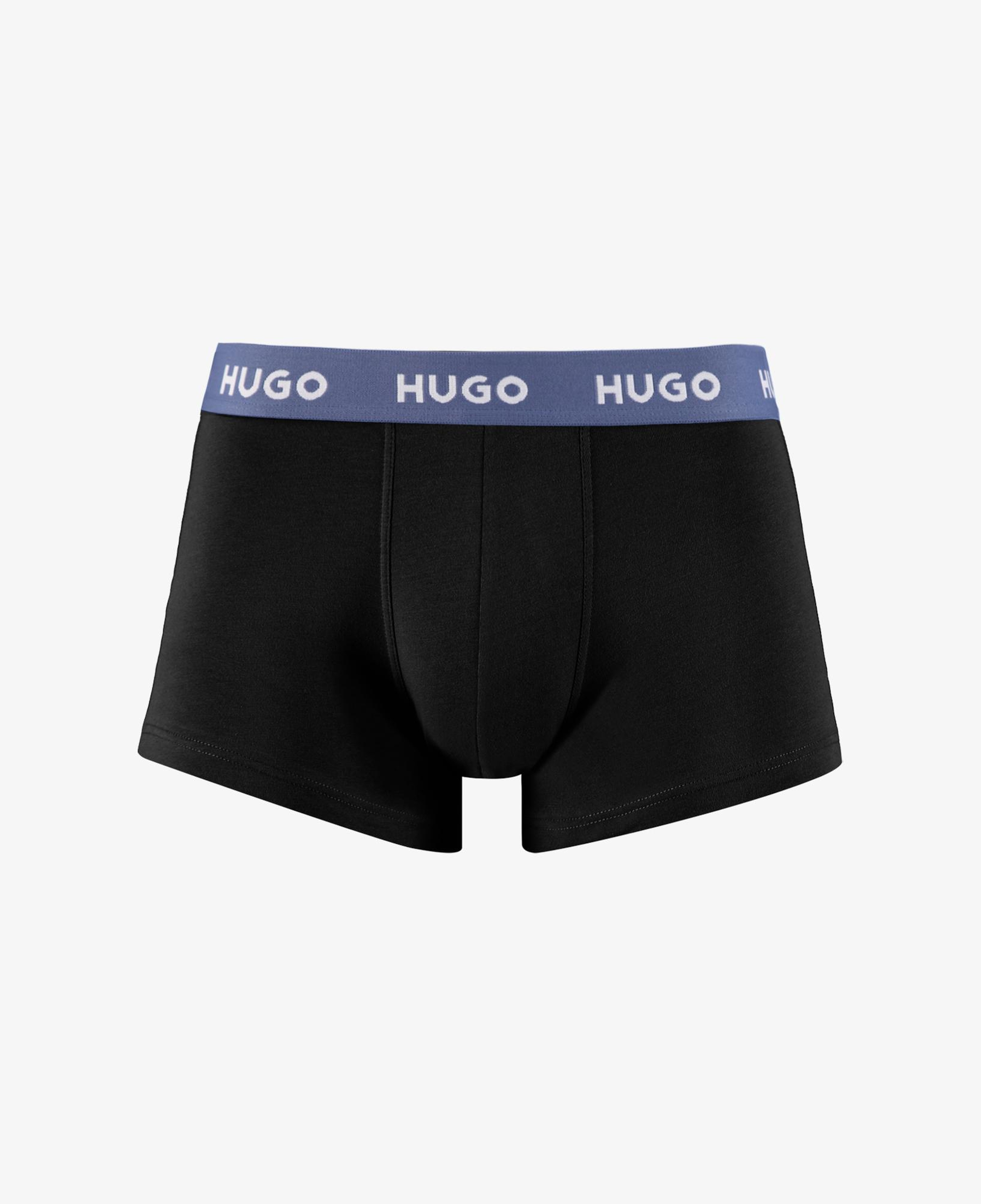 Hugo 3'lü Erkek Renkli Boxer