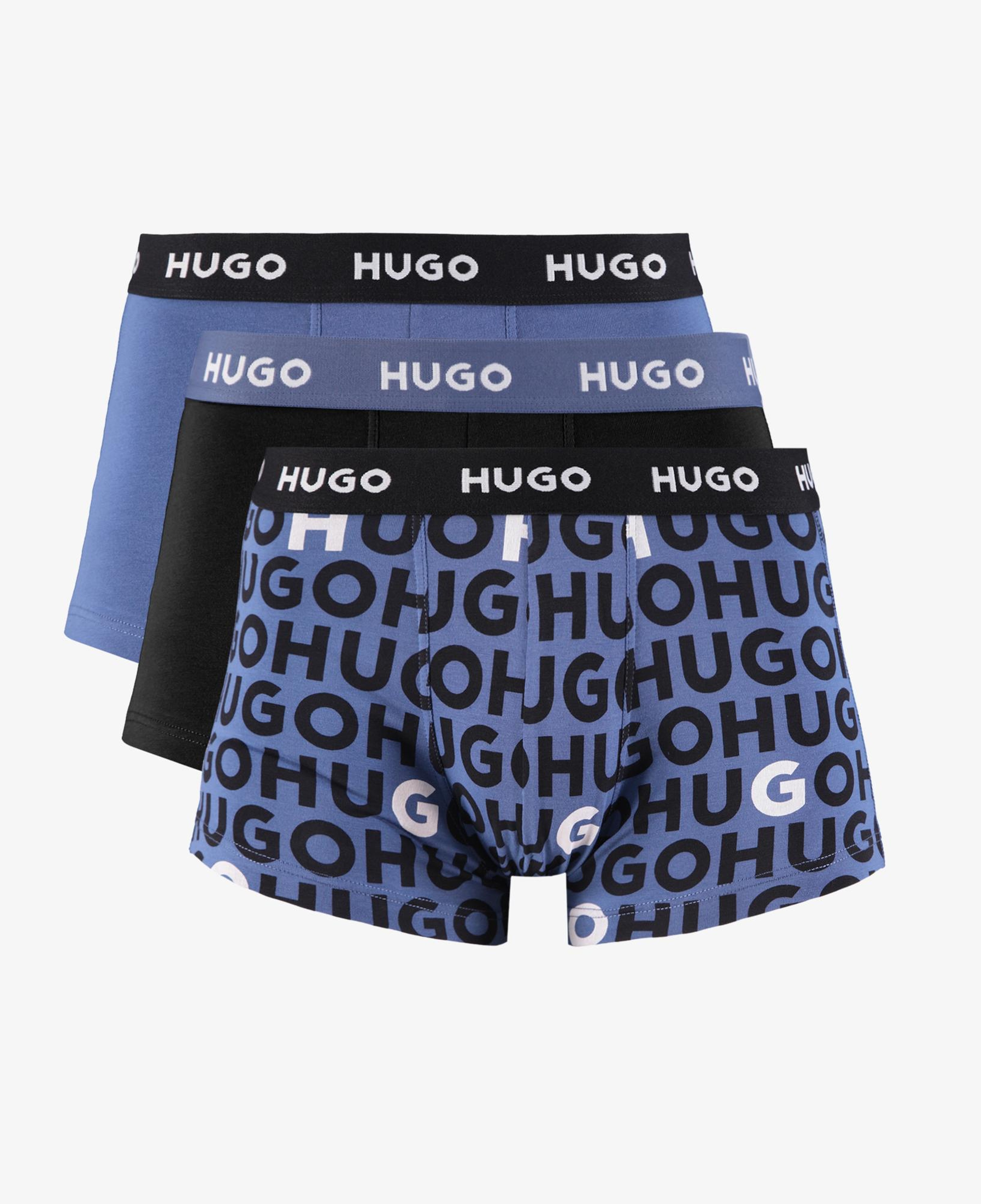 Hugo 3'lü Erkek Renkli Boxer
