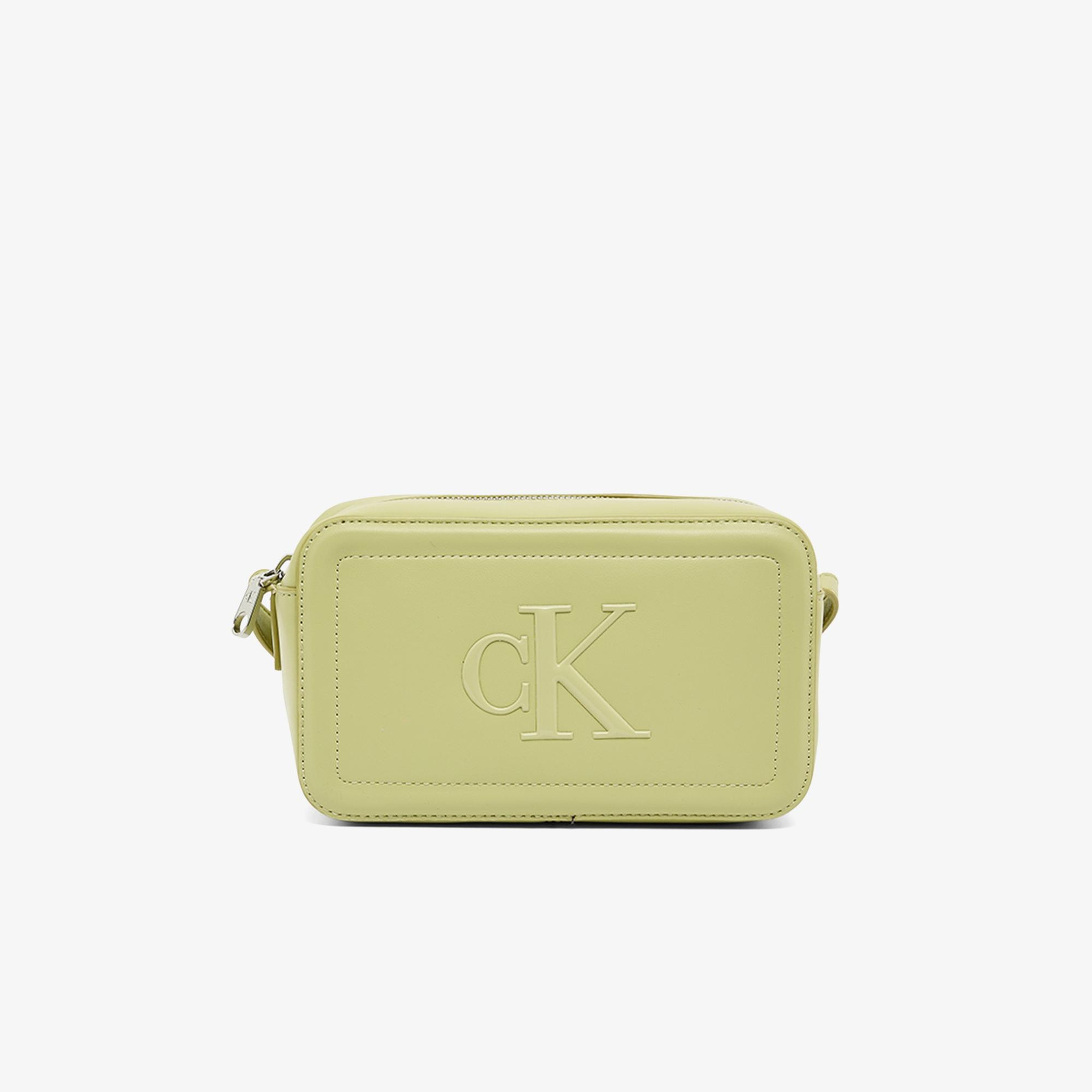 Calvin Klein Bold Camera Kadın Yeşil Çapraz Çanta