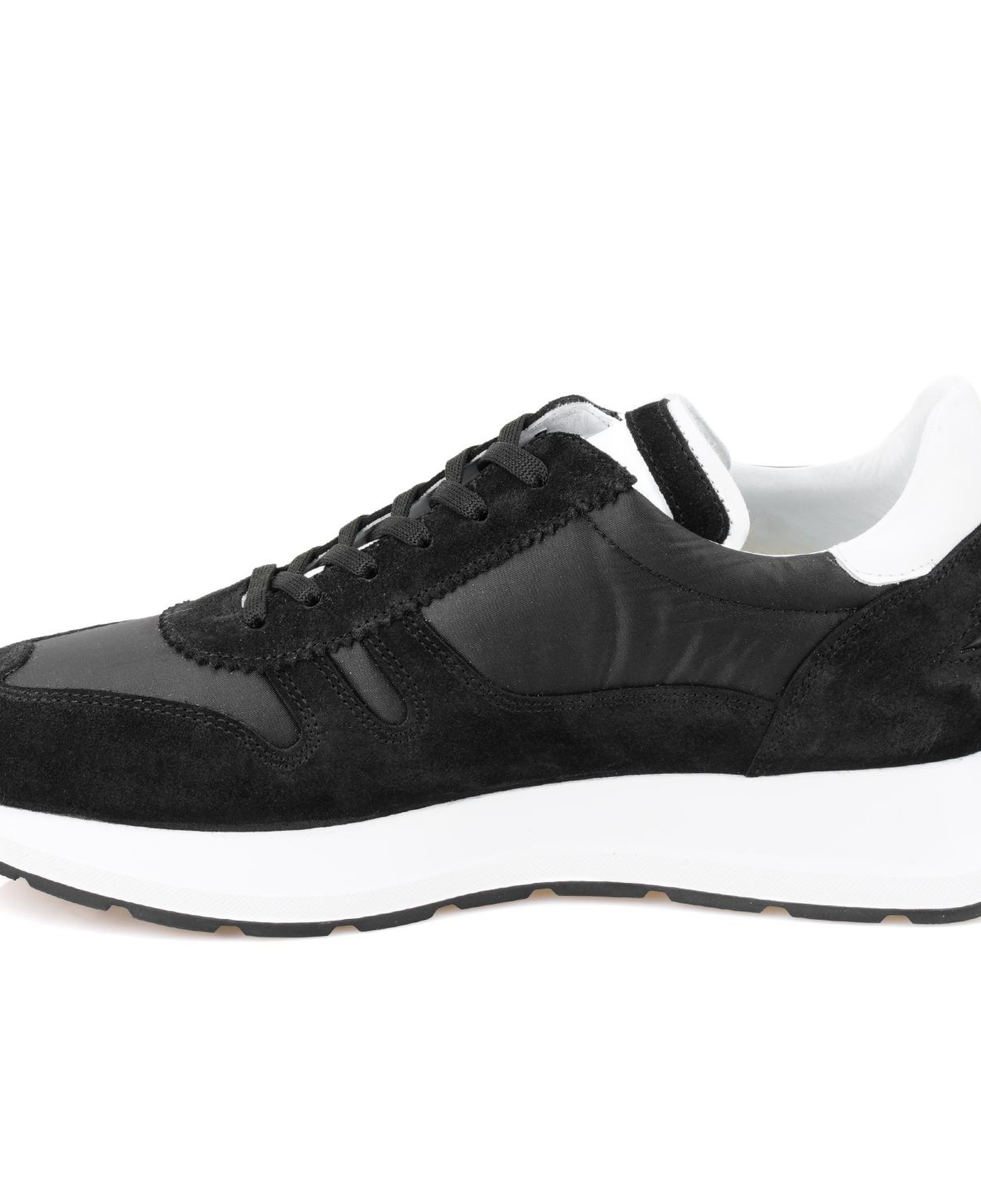 Destine Siyah Erkek Spor Süet Deri Ayakkabı