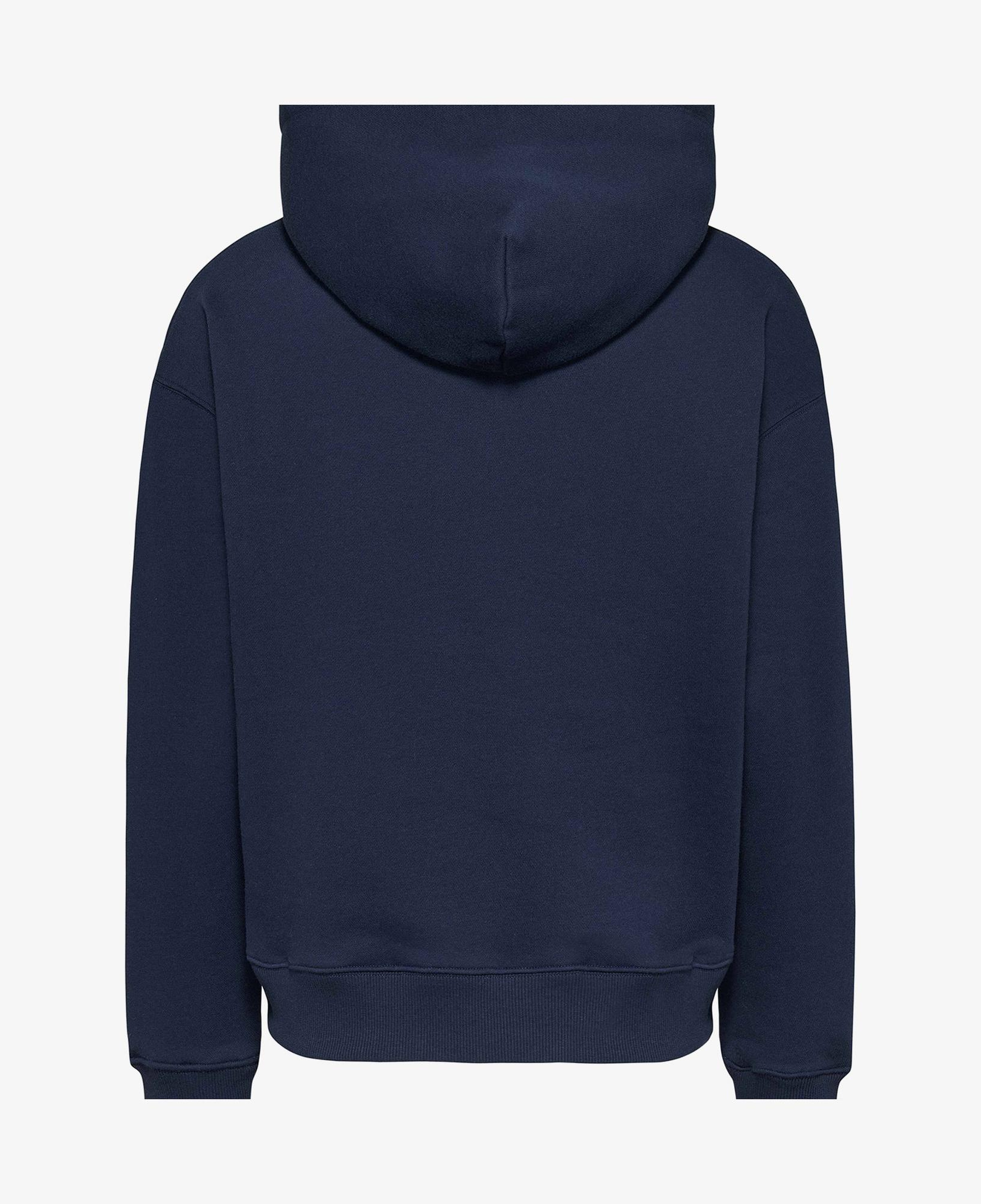 Tommy Jeans Logo Drawcord Kadın Mavi Sweatshirt