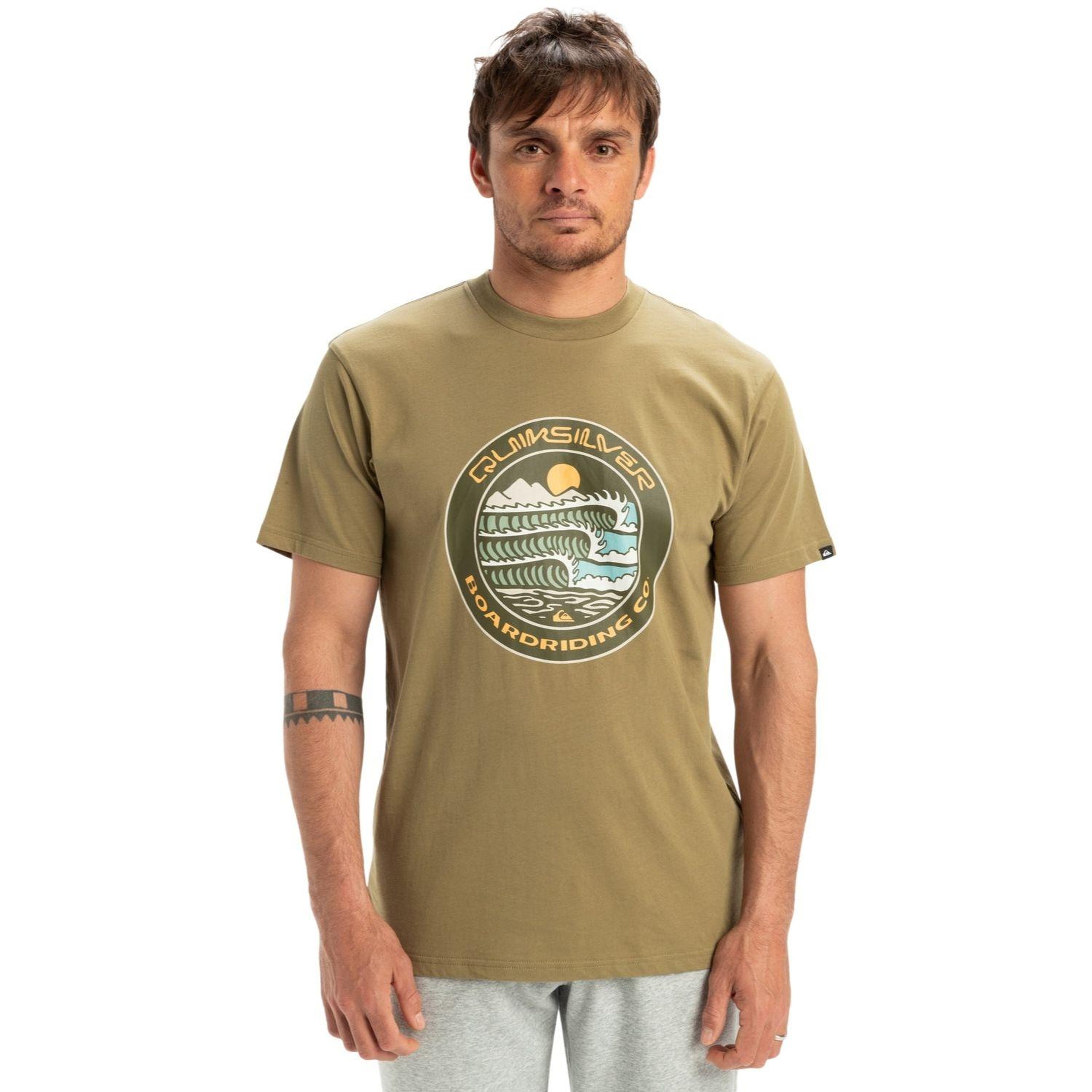Quiksilver Ev Three Seas Erkek Tişört