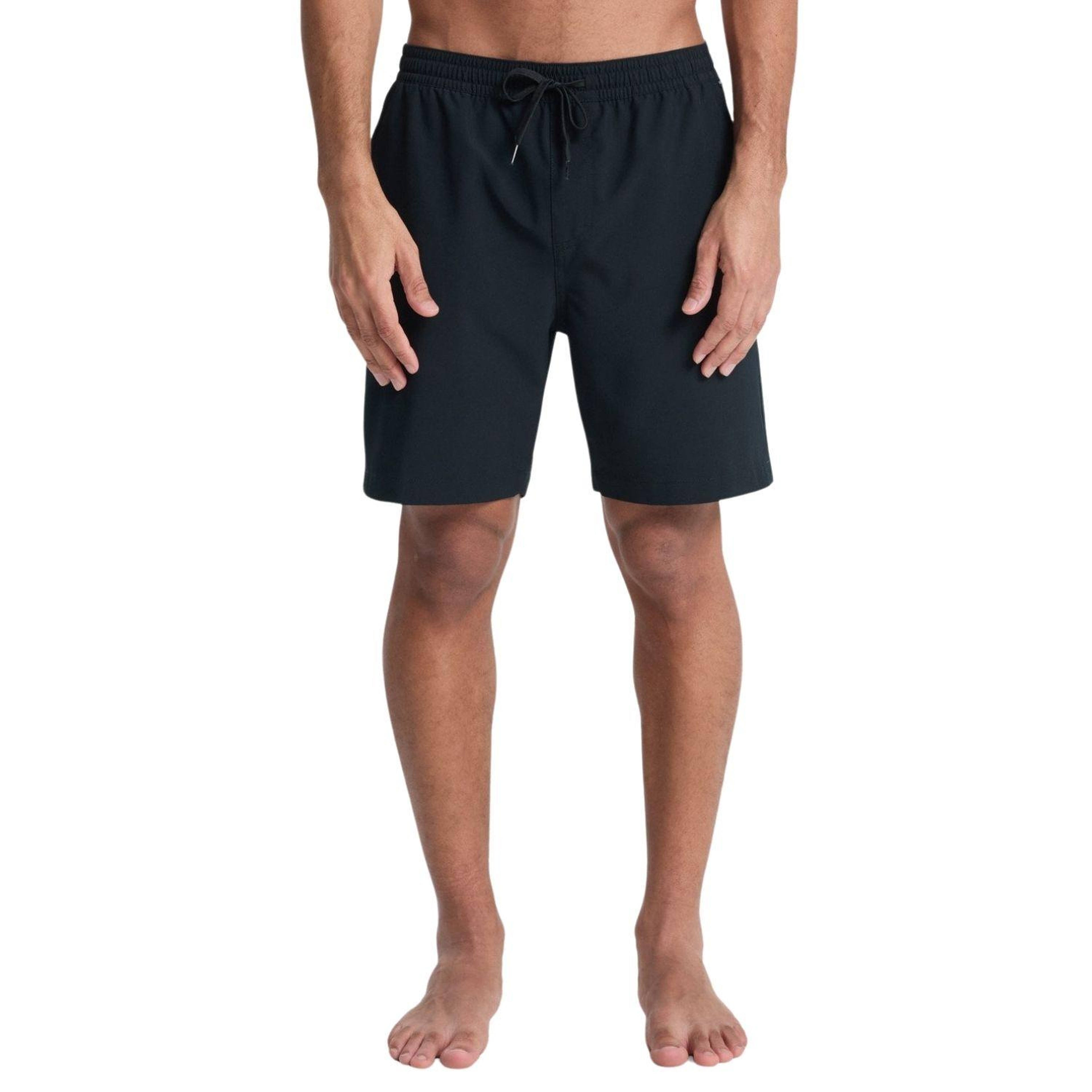 Quiksilver Taxer Amphibian 18 Erkek Siyah Walkshort