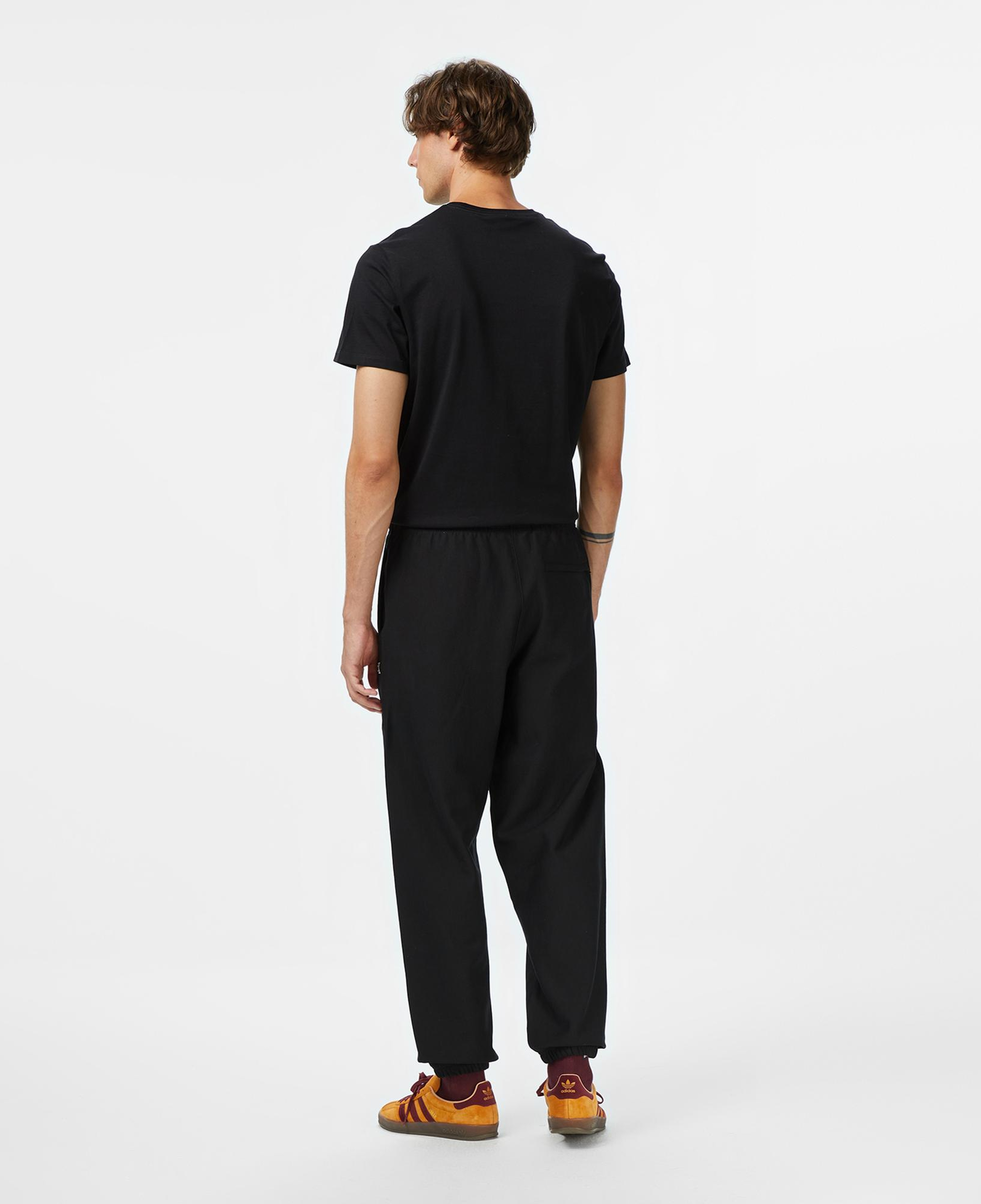 Calvin Klein Premium Terry Monogram Jogger Erkek Siyah Eşofman Altı