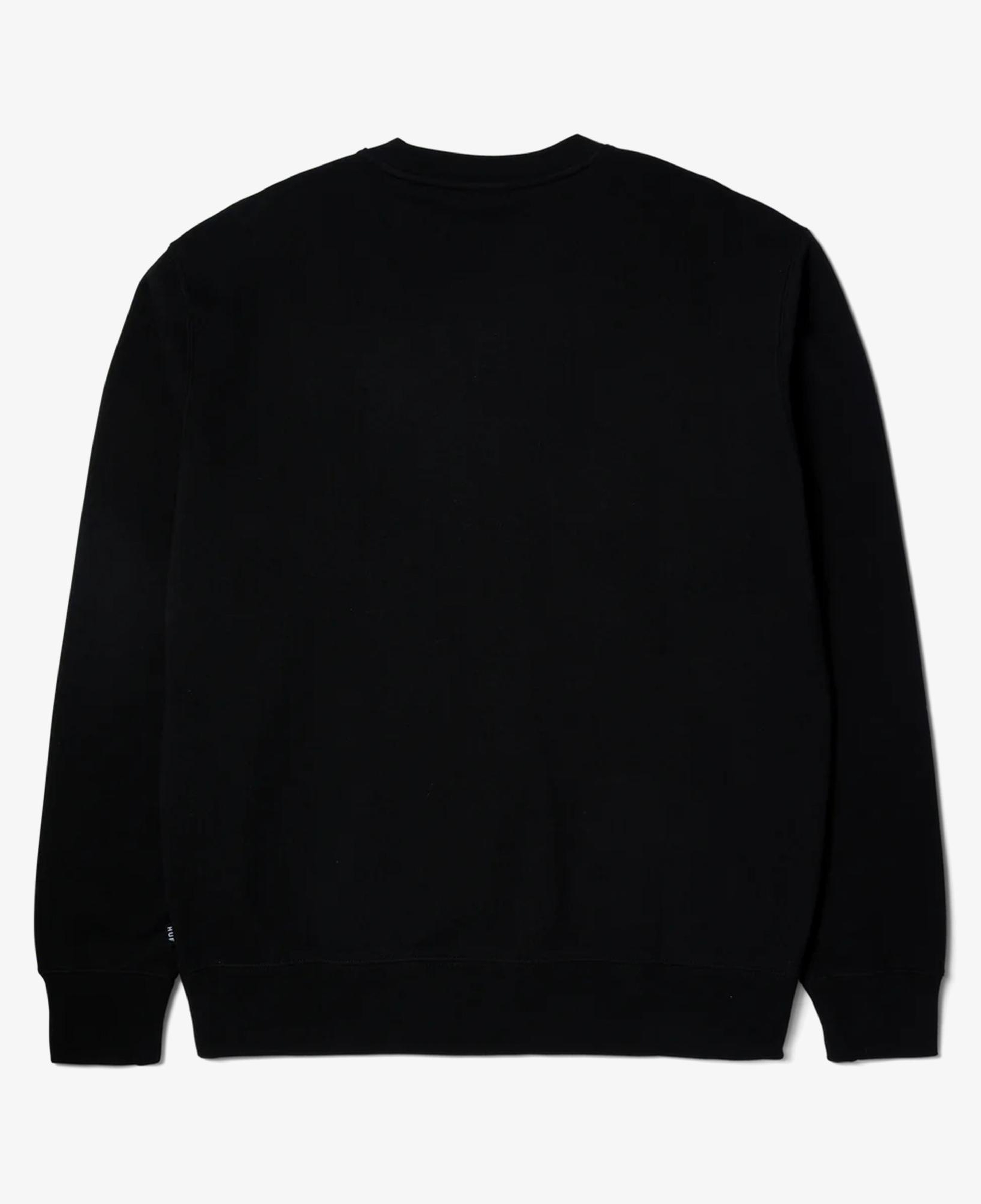 Huf Set Megablast Crewneck Erkek Siyah Sweatshirt
