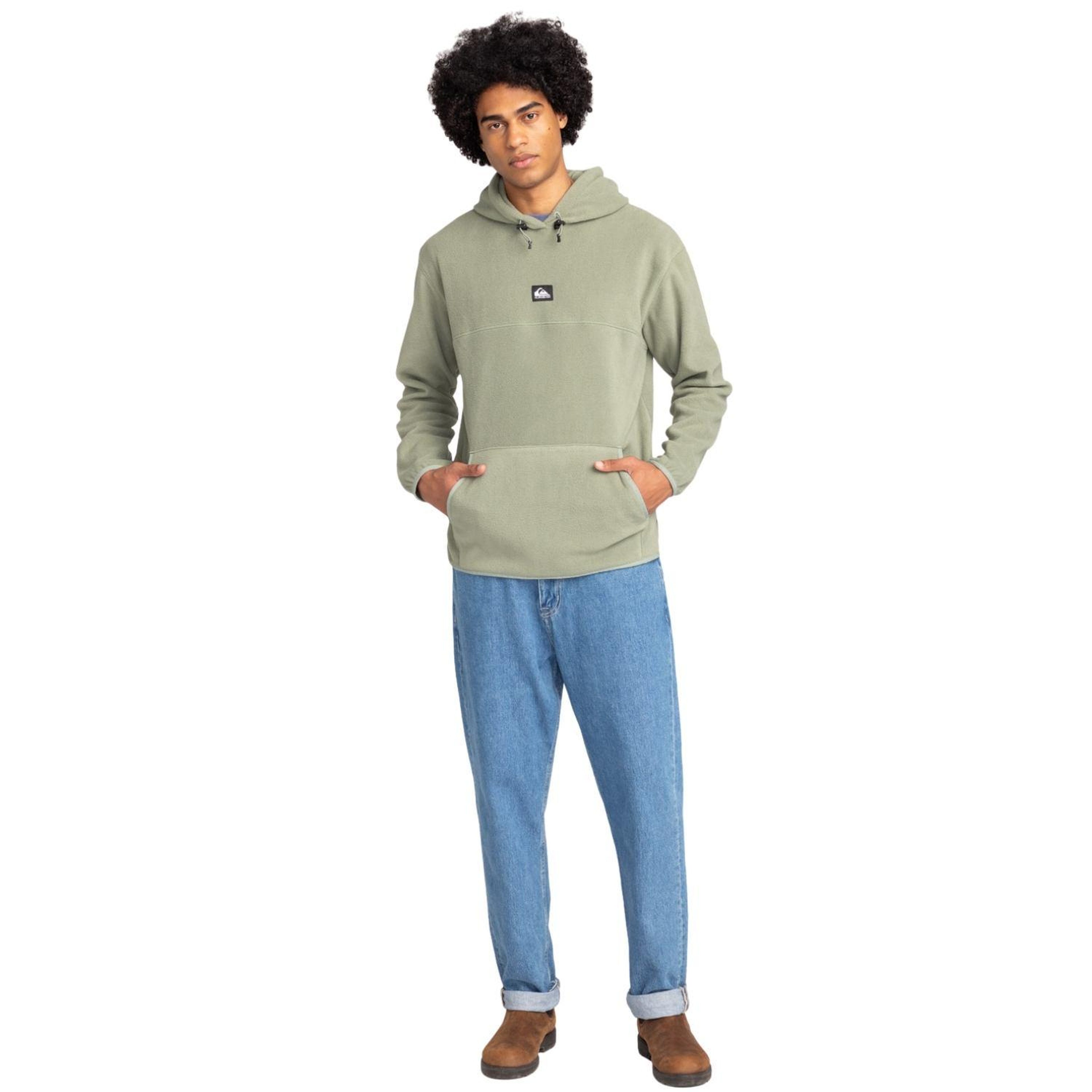Quiksilver Sea Cliffs Hood Erkek Polar