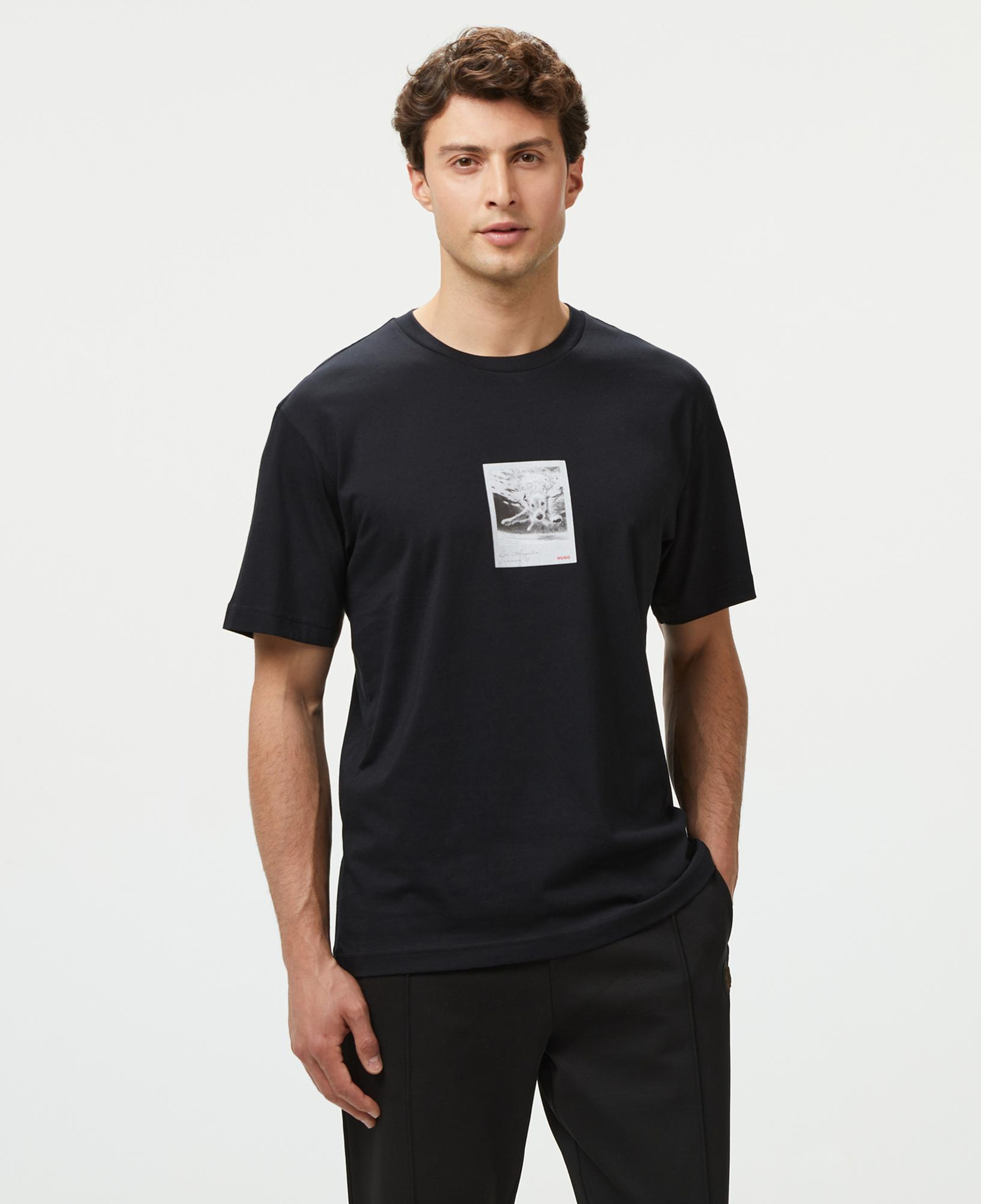 Hugo Darthy Erkek Siyah T-Shirt
