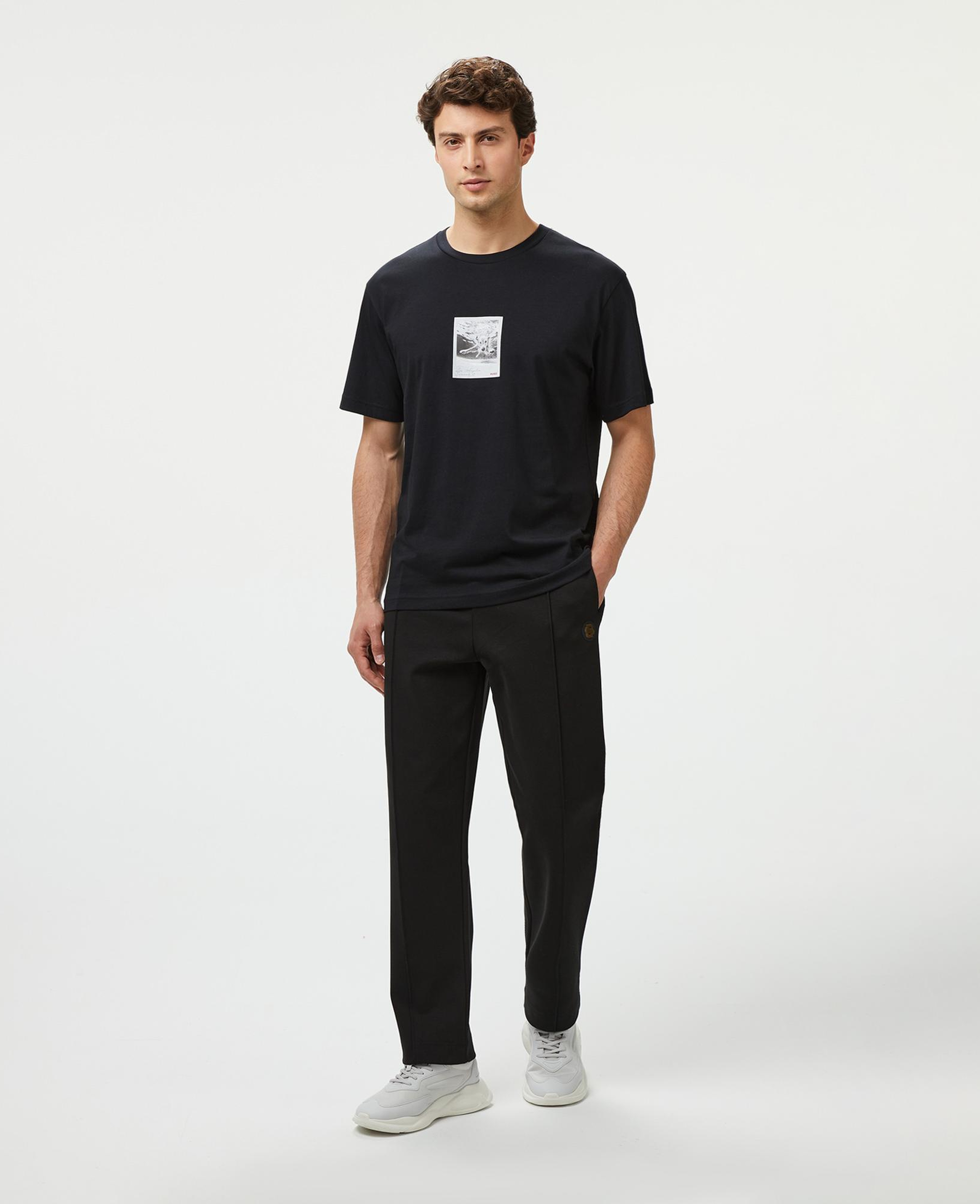 Hugo Darthy Erkek Siyah T-Shirt