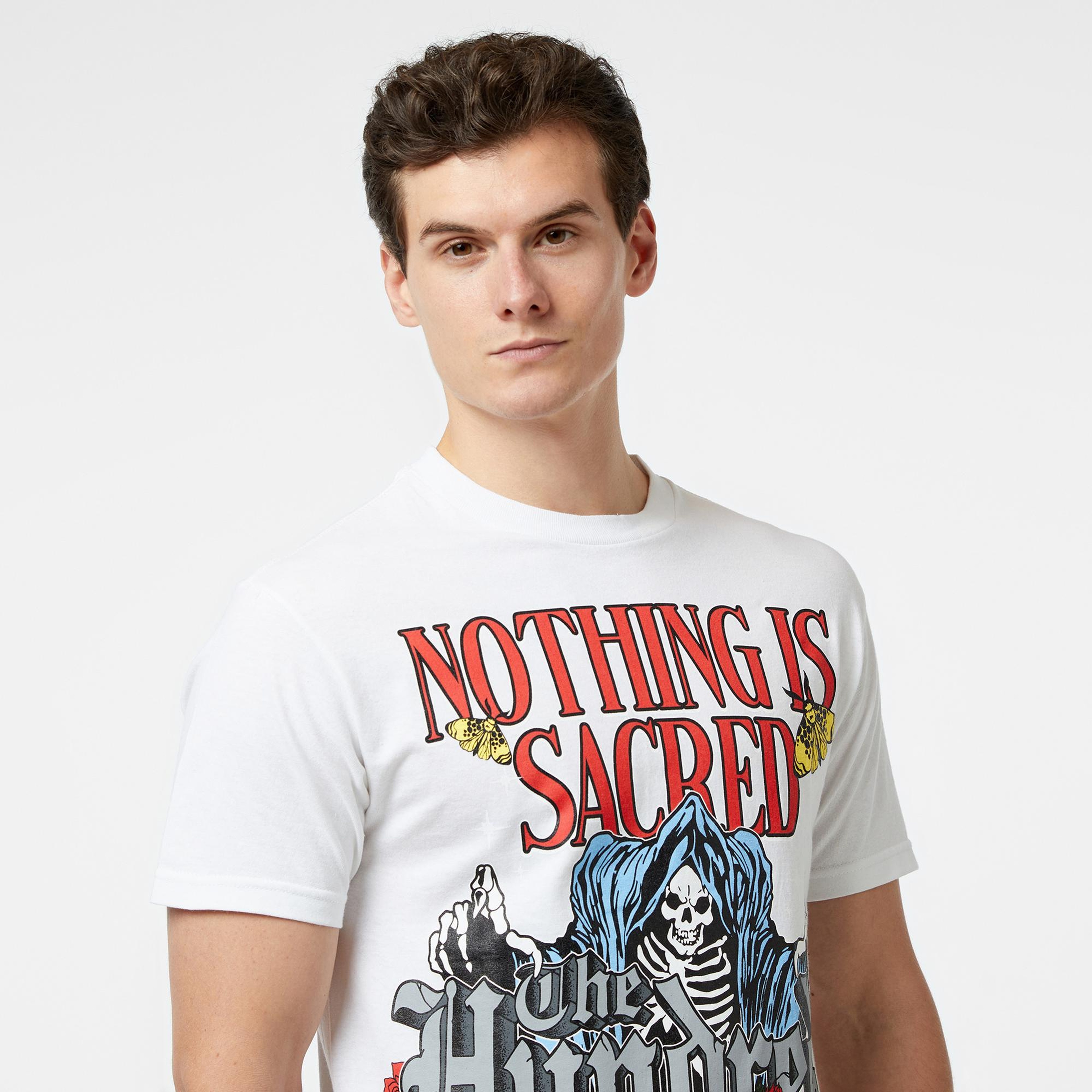 The Hundreds Sacred Beginnings Erkek Beyaz T-Shirt