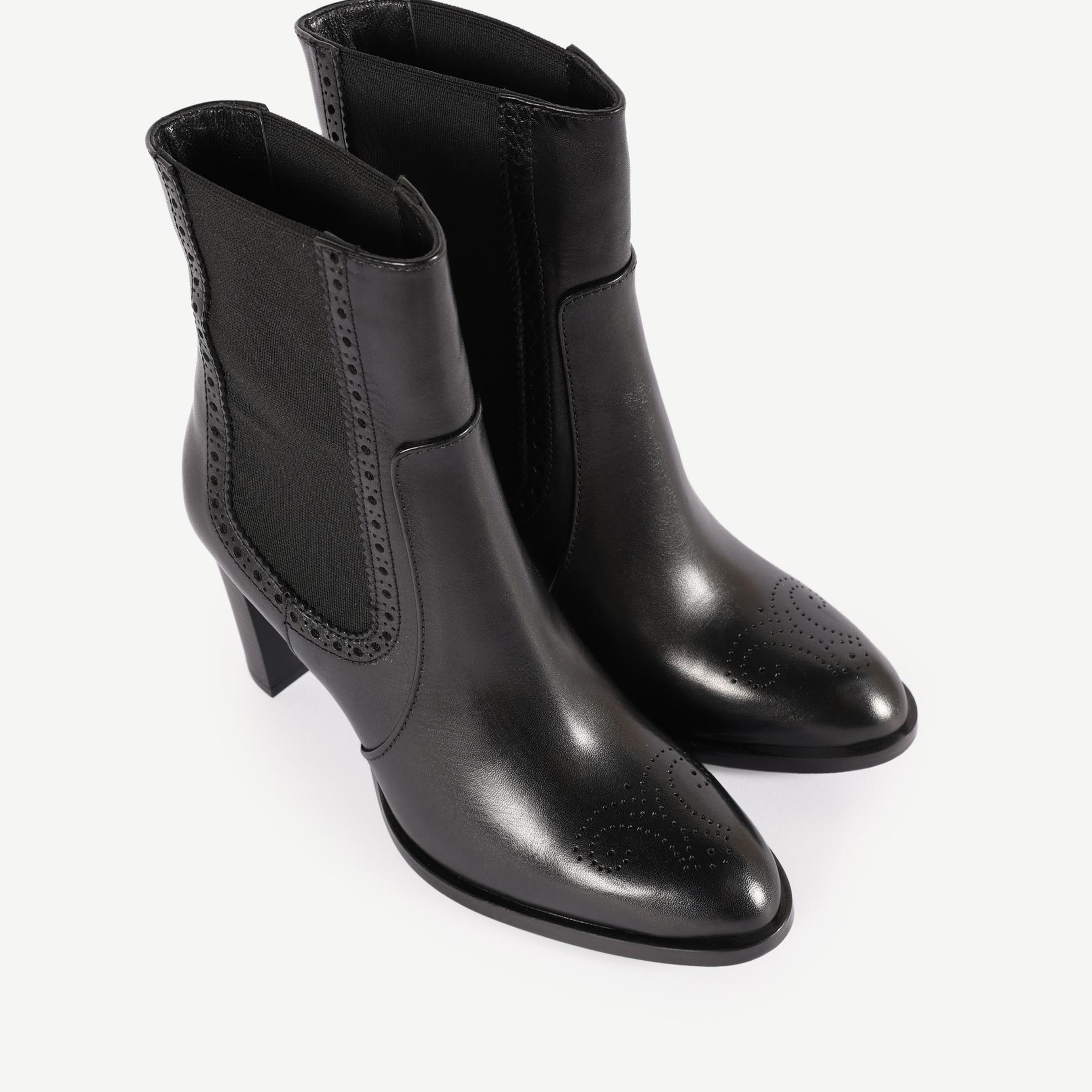 YARGICI Yumuşak Tabanlı Lastikli Deri Bot