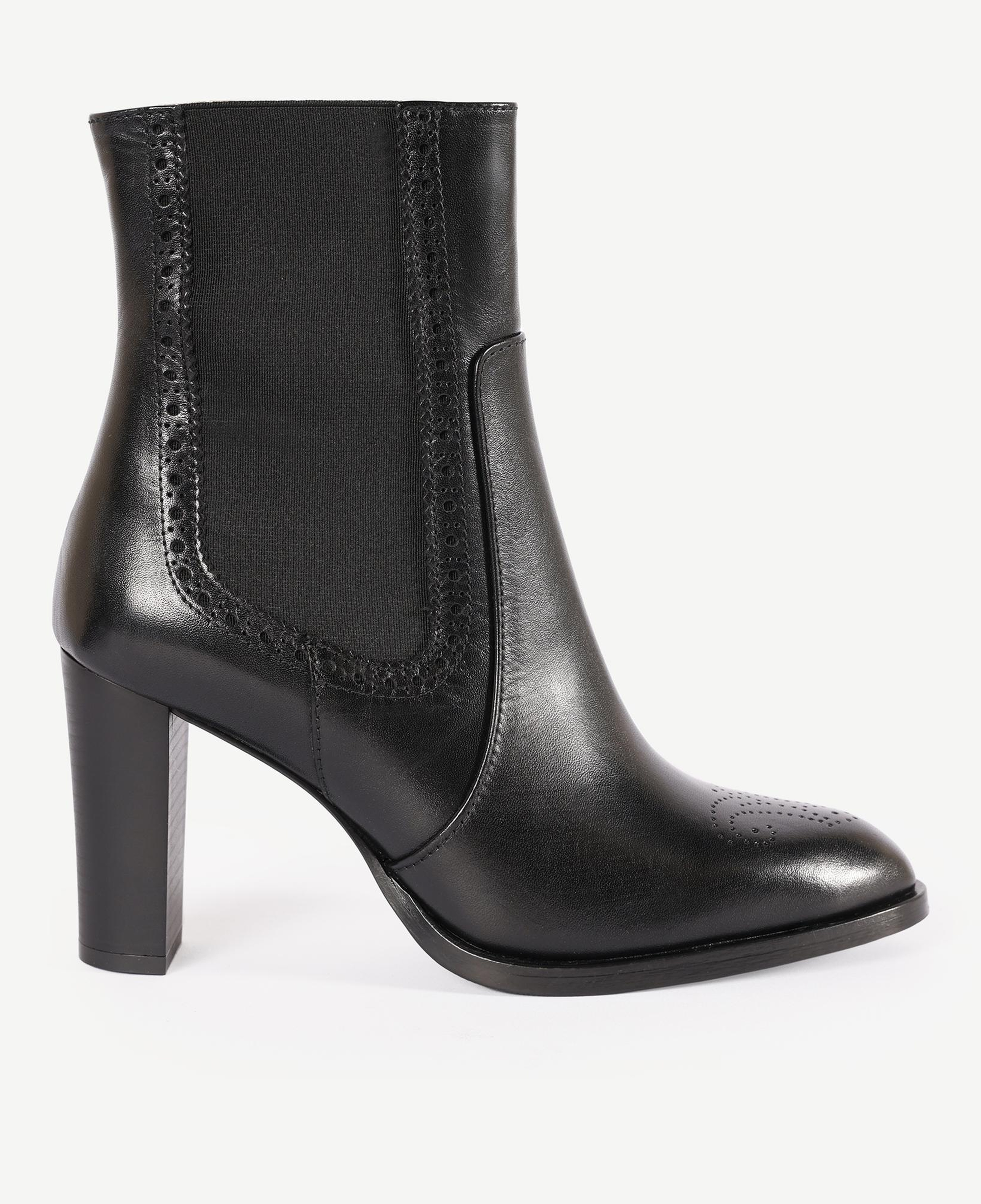 YARGICI Yumuşak Tabanlı Lastikli Deri Bot