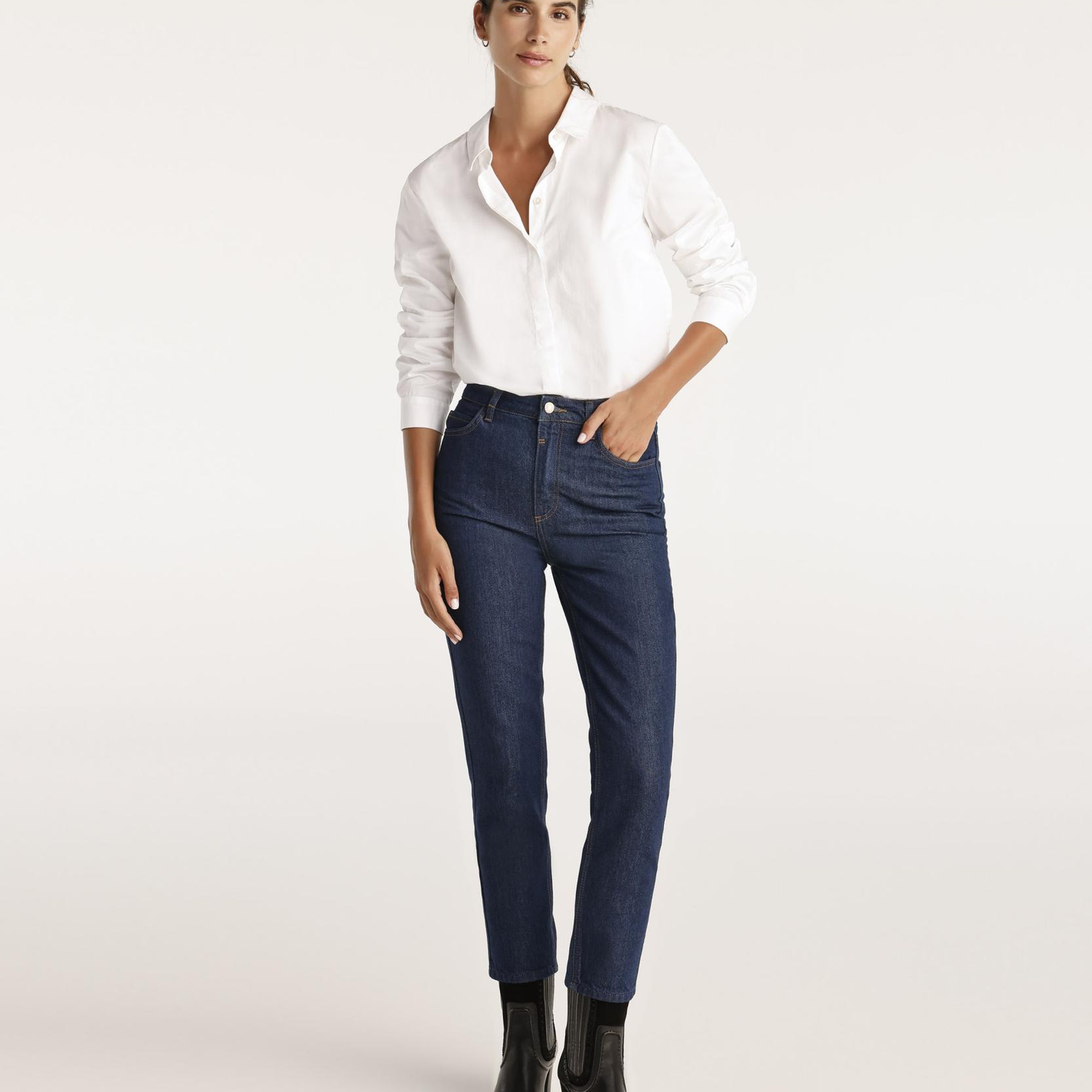 YARGICI Mom Fit Denim Pantolon