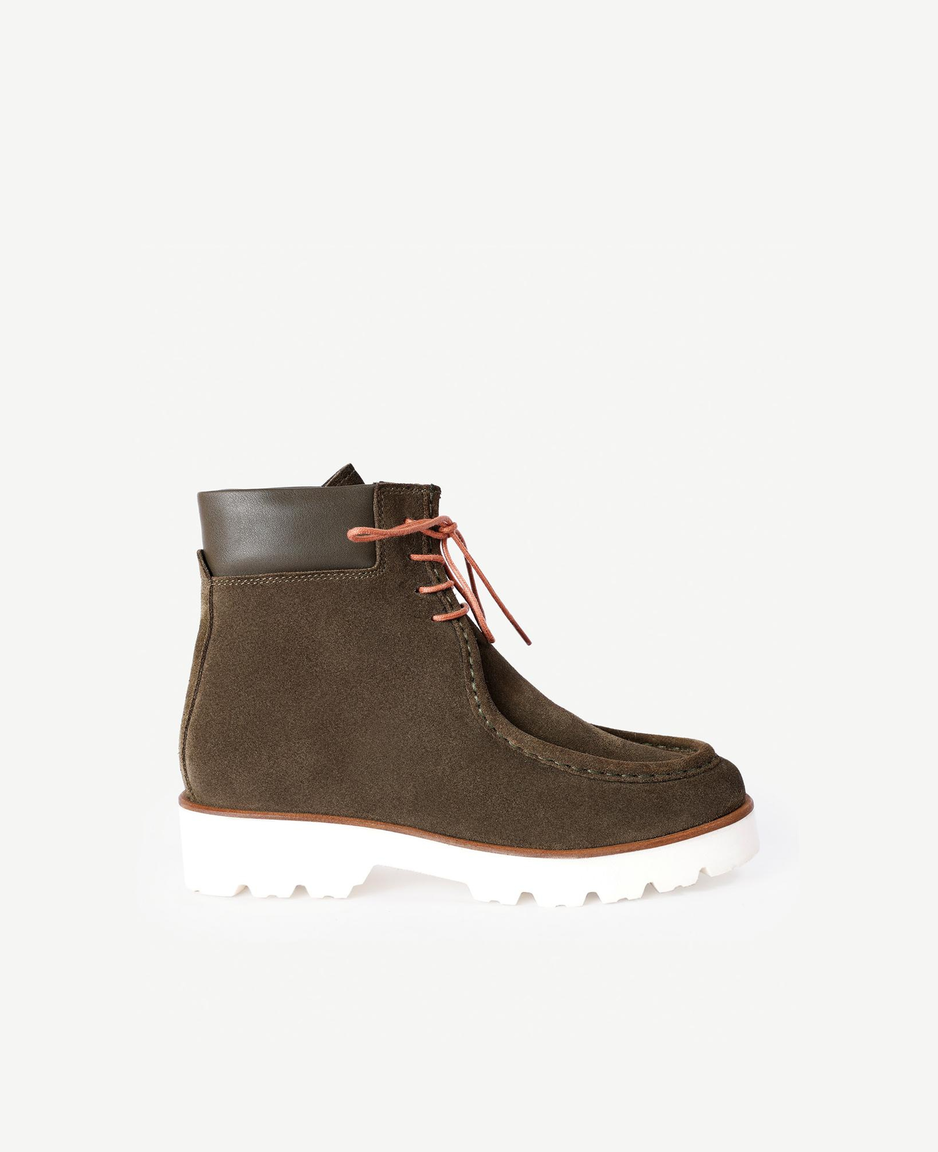 YARGICI Yumuşak Bağlı Deri Bot