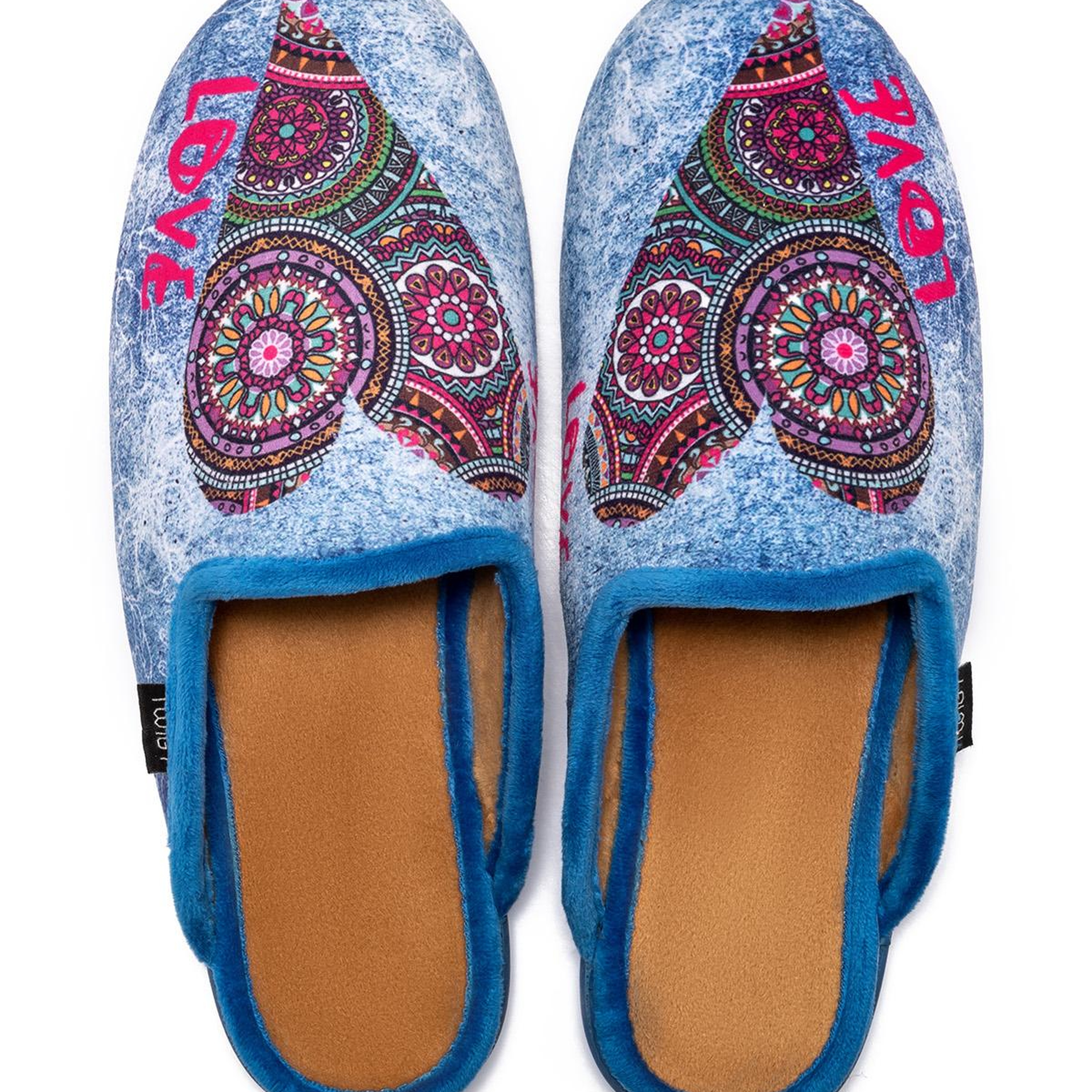 Heart Kadın Ev Terliği Mavi 36/41