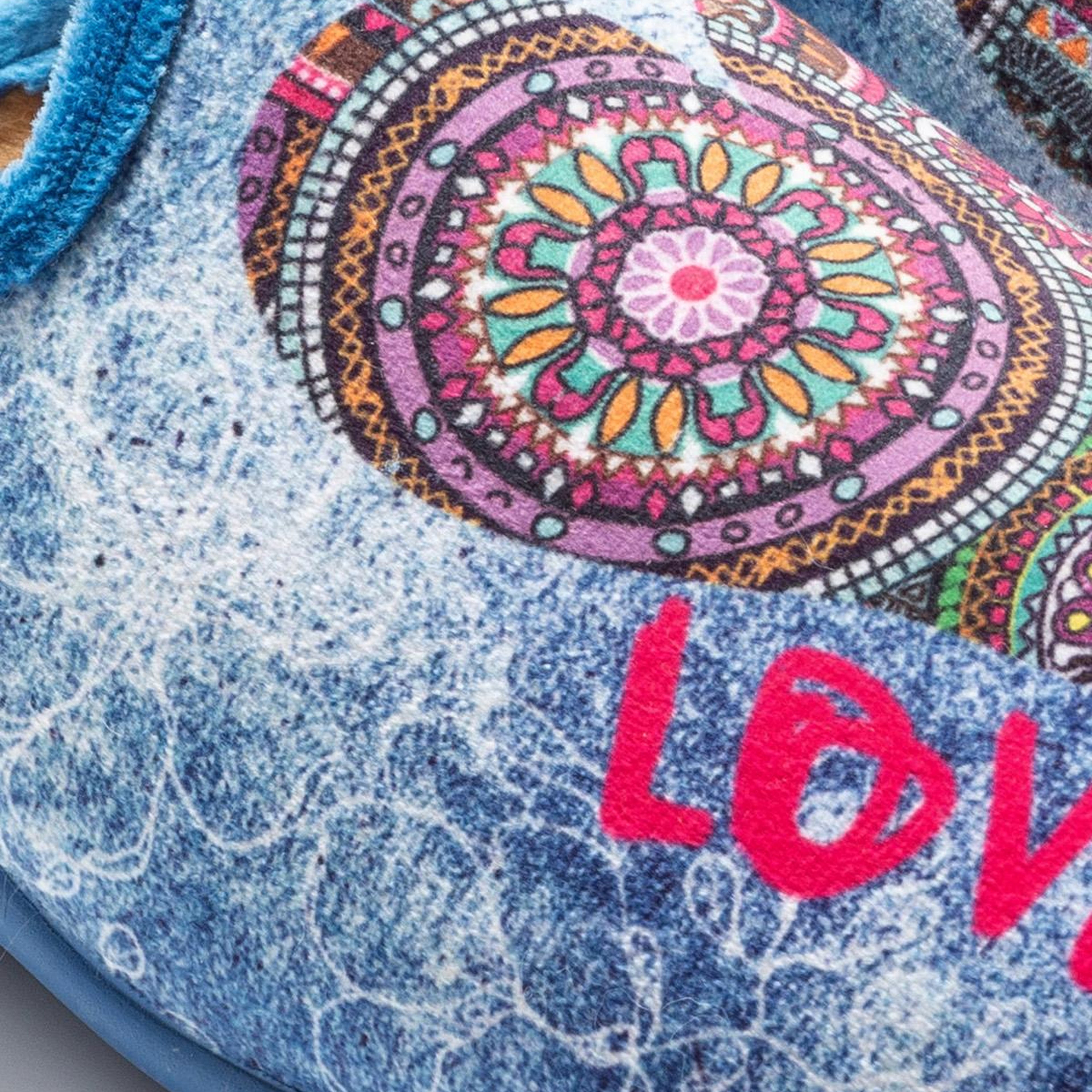 Heart Kadın Ev Terliği Mavi 36/41