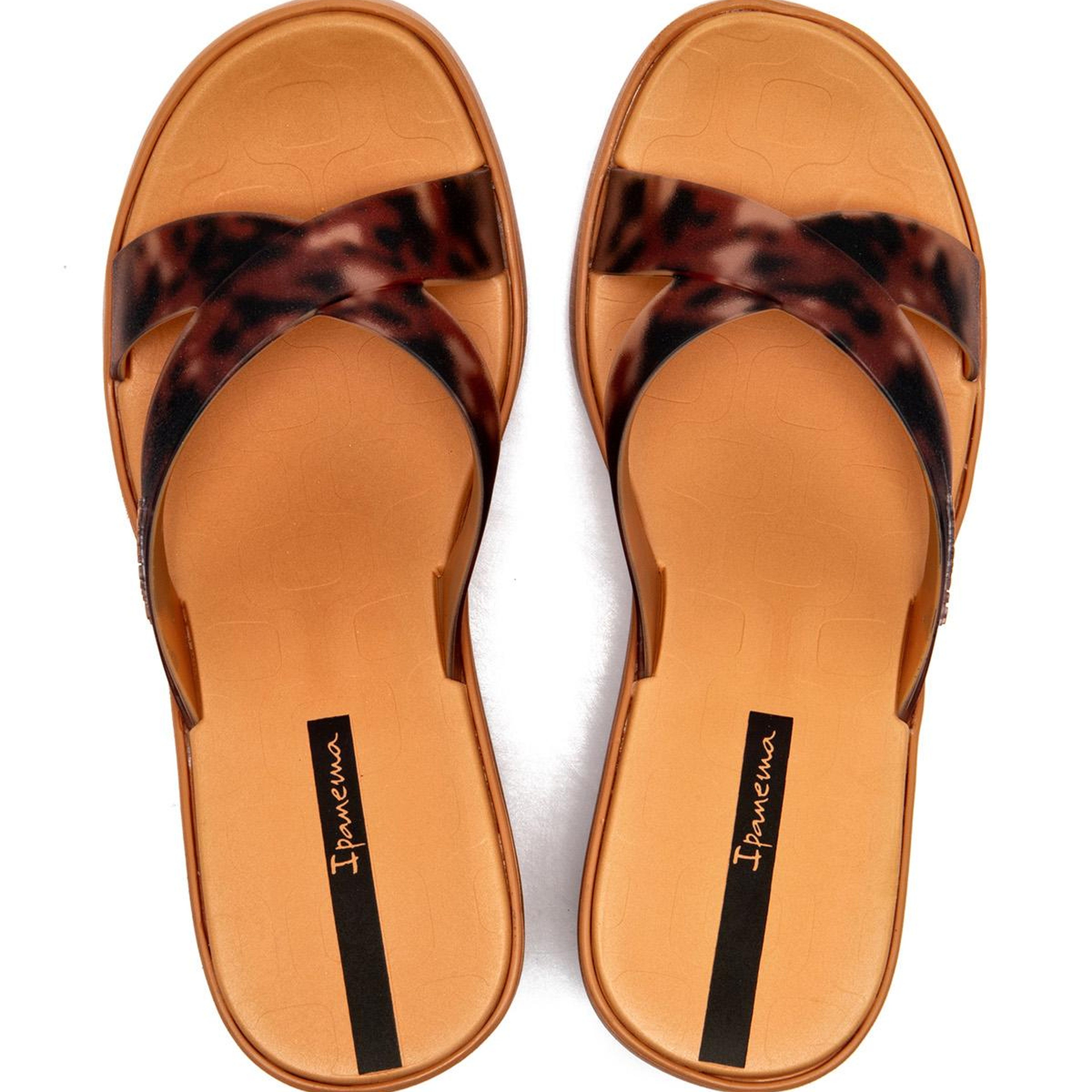 High Fashion Slide Topuklu Kadın Terlik Kahverengi 35/40