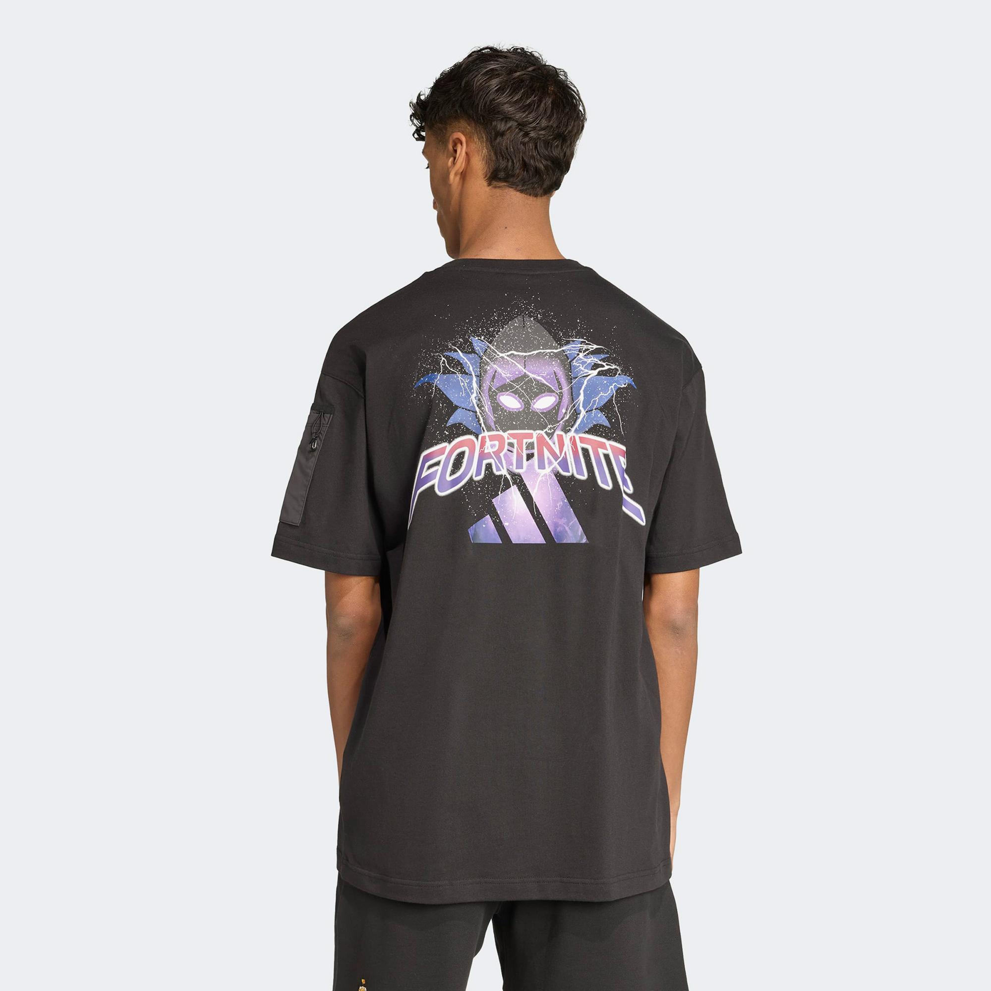 adidas x Fortnite  Erkek Siyah T-Shirt