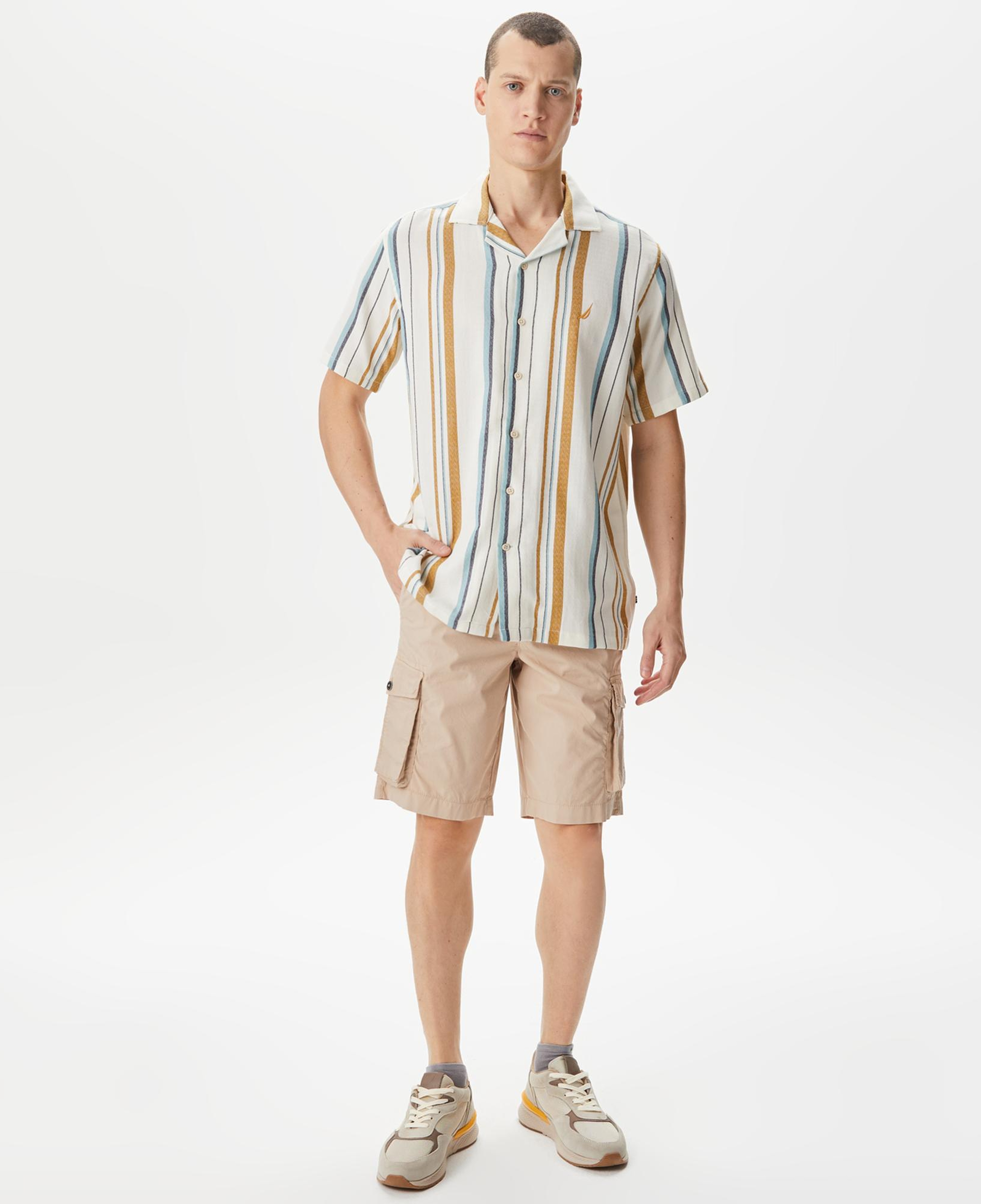 Nautica Erkek Bej Bermuda