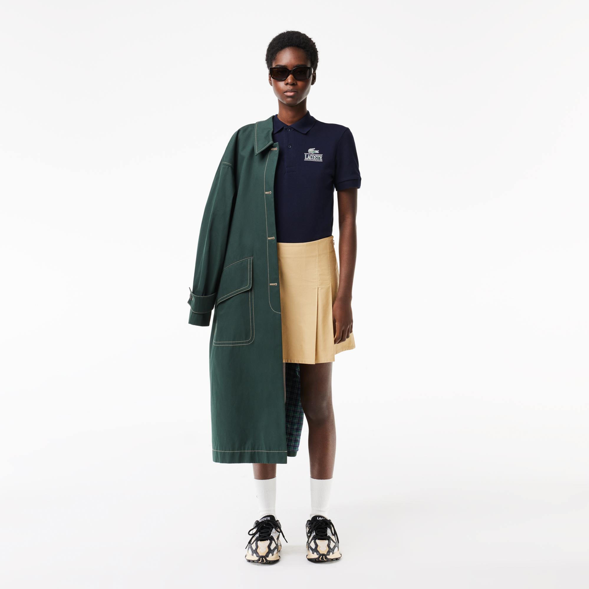 Lacoste Unisex Regular Fit Baskılı Lacivert Polo