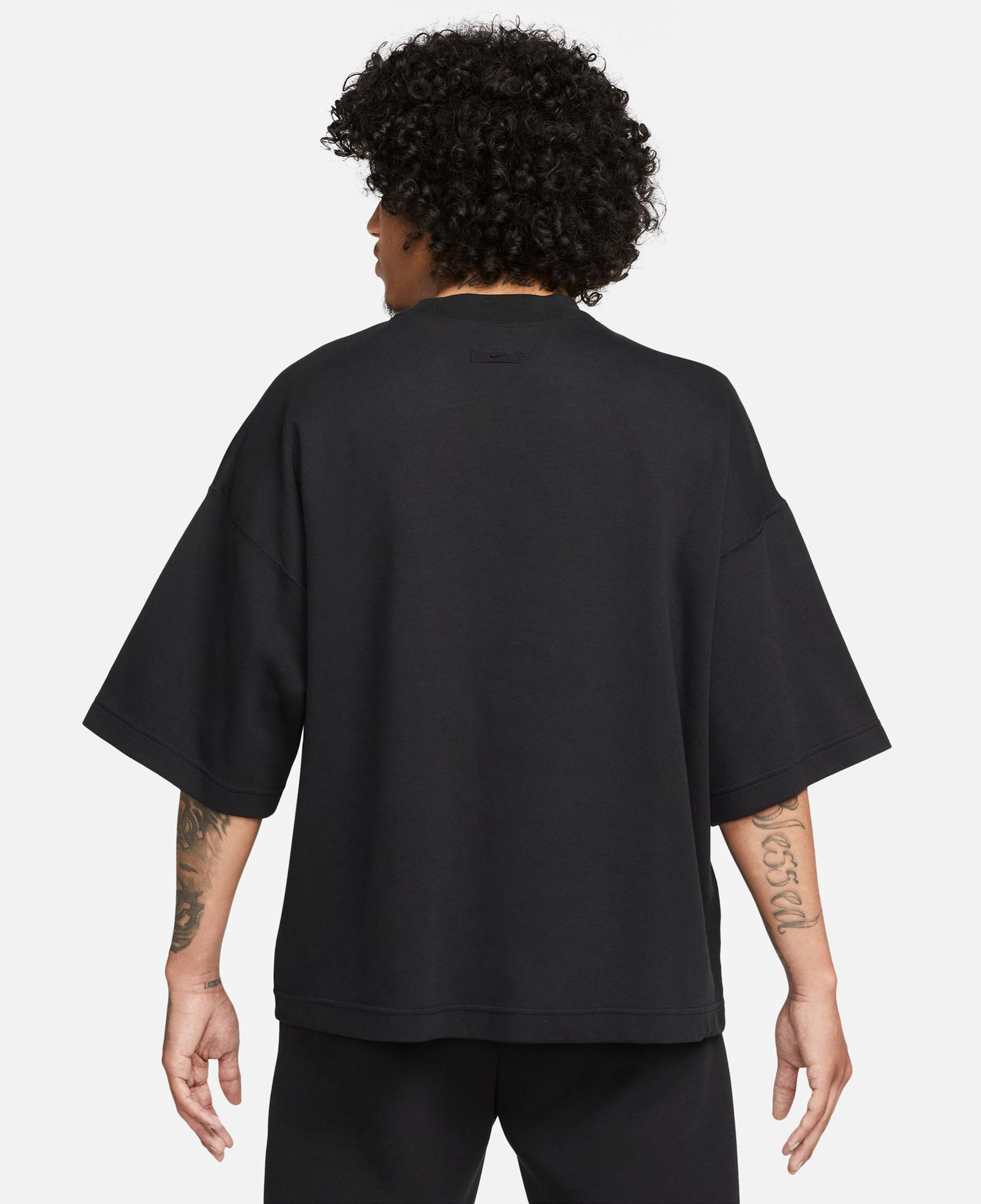 Nike Tech Fleece Erkek Siyah T-Shirt