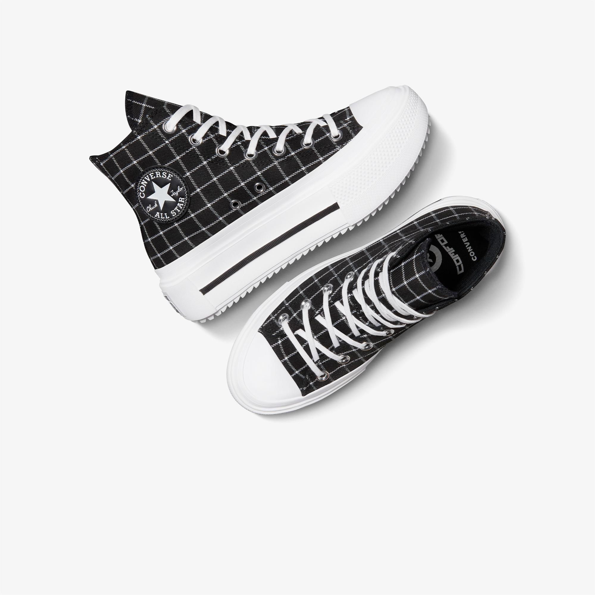 Converse Chuck Taylor All Star Lift Double Stack Unisex Siyah Sneaker