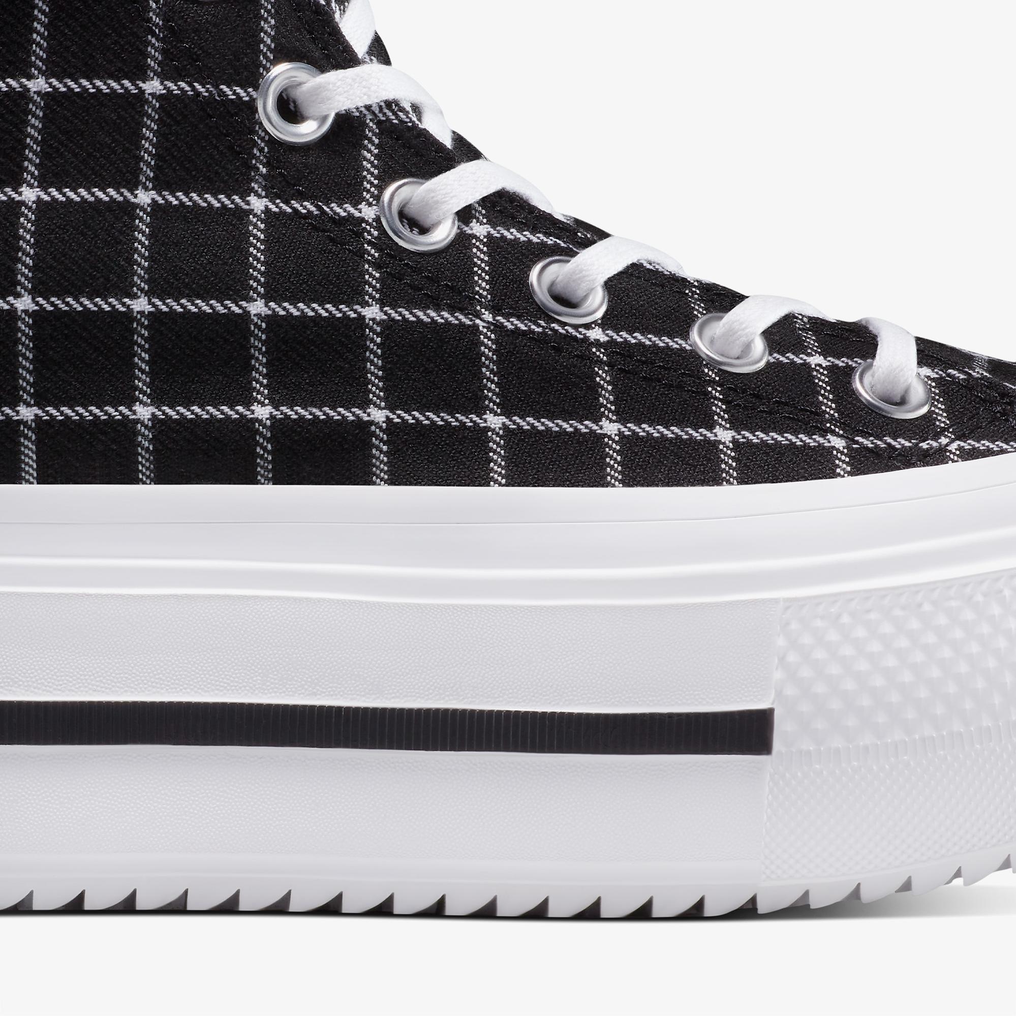 Converse Chuck Taylor All Star Lift Double Stack Unisex Siyah Sneaker