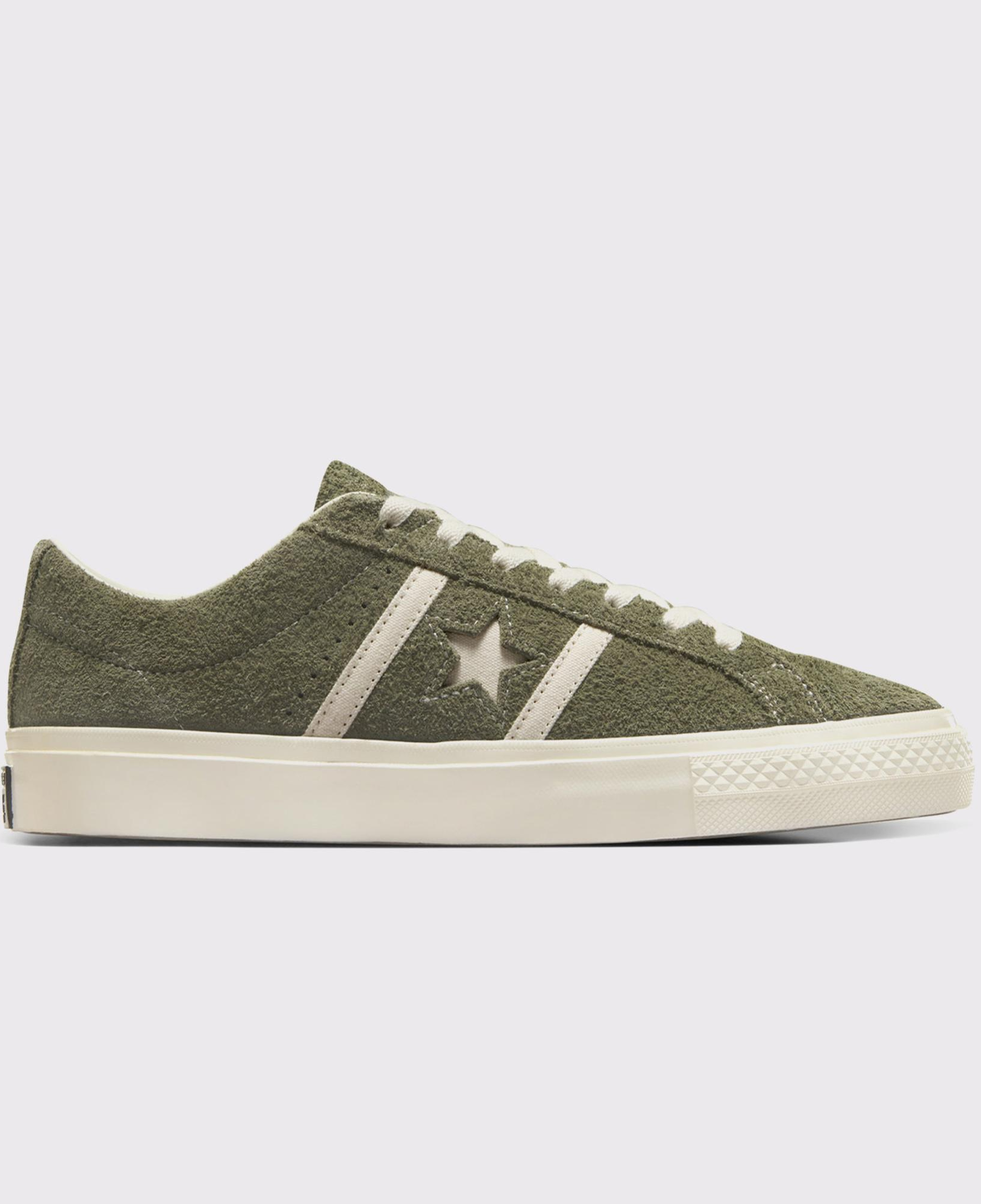 Converse One Star Academy Pro Unisex Yeşil Süet Sneaker