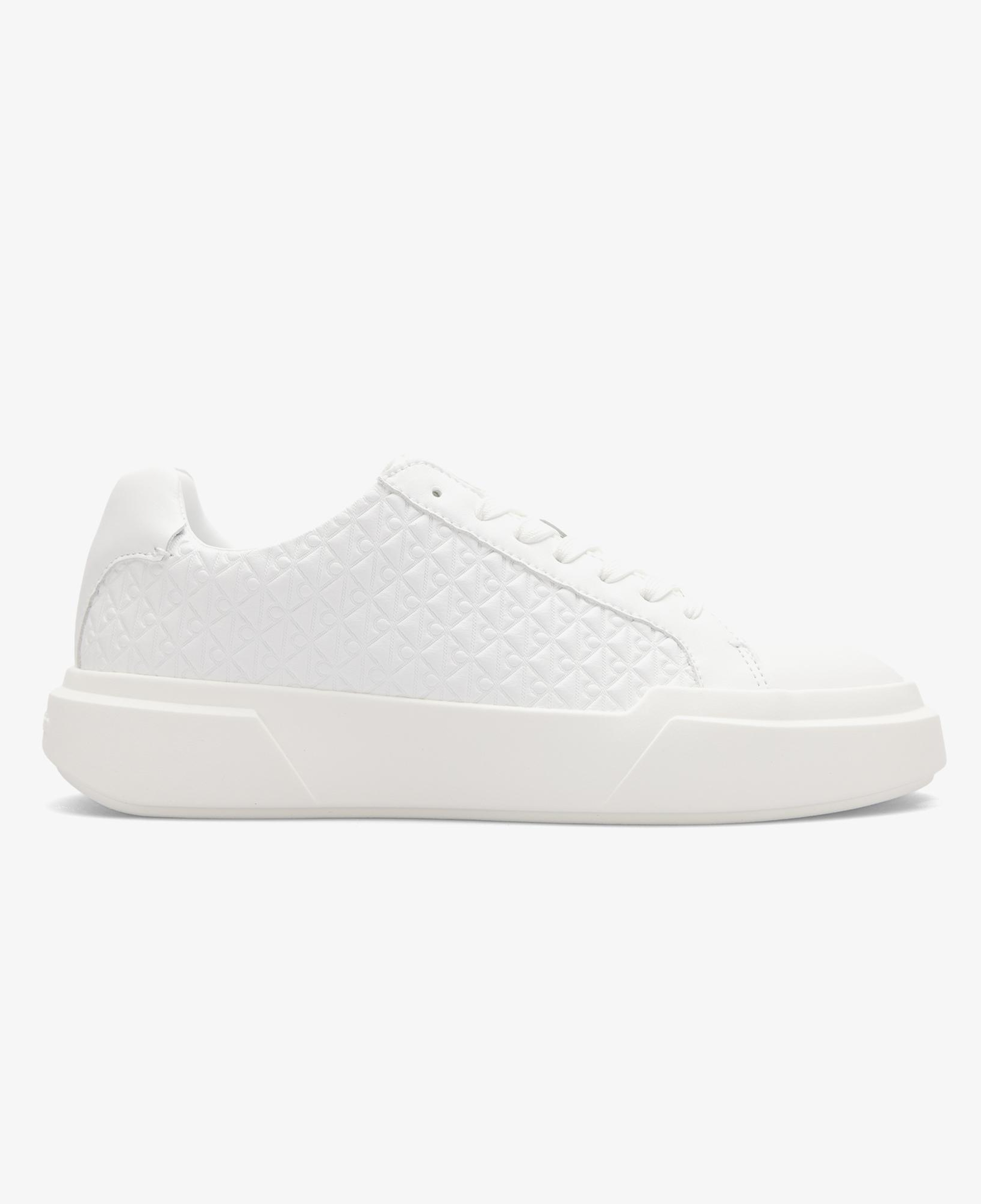 Calvin Klein Chunky Cupsole Laceup Kadın Beyaz Sneaker