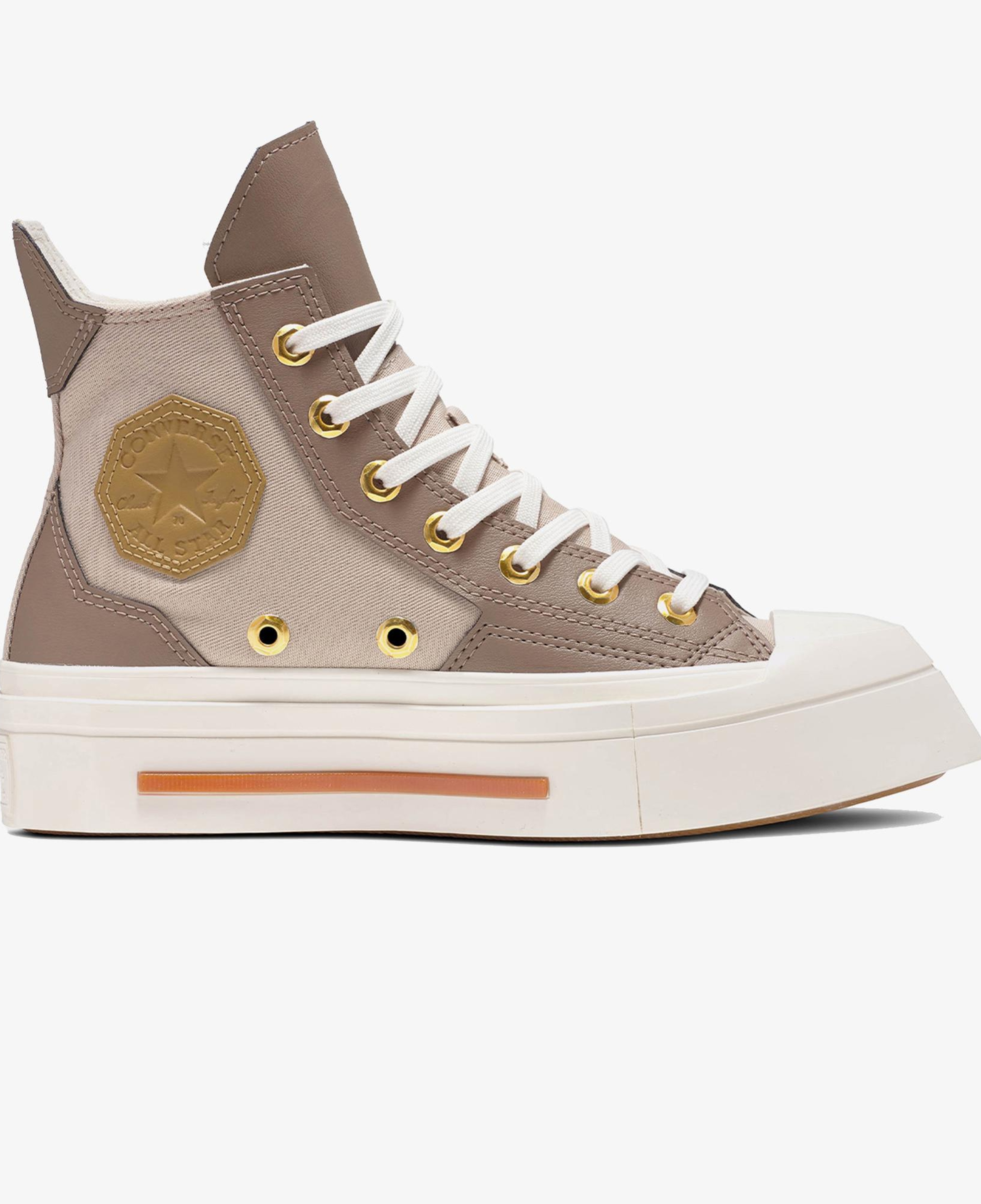 Converse Chuck 70 De Luxe Squared Unisex Kahverengi Platform Sneaker