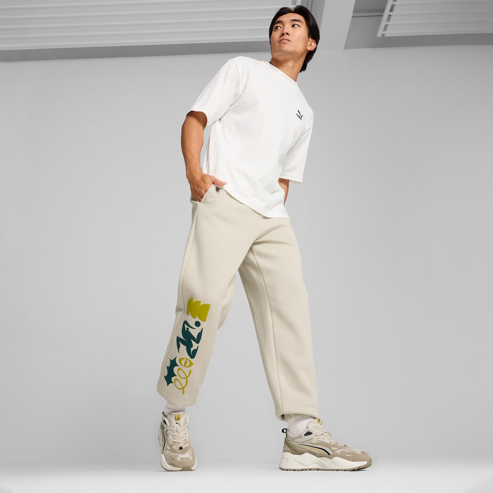 Puma Rs-X Efekt Premium Athletics Unisex Haki Spor Ayakkabı