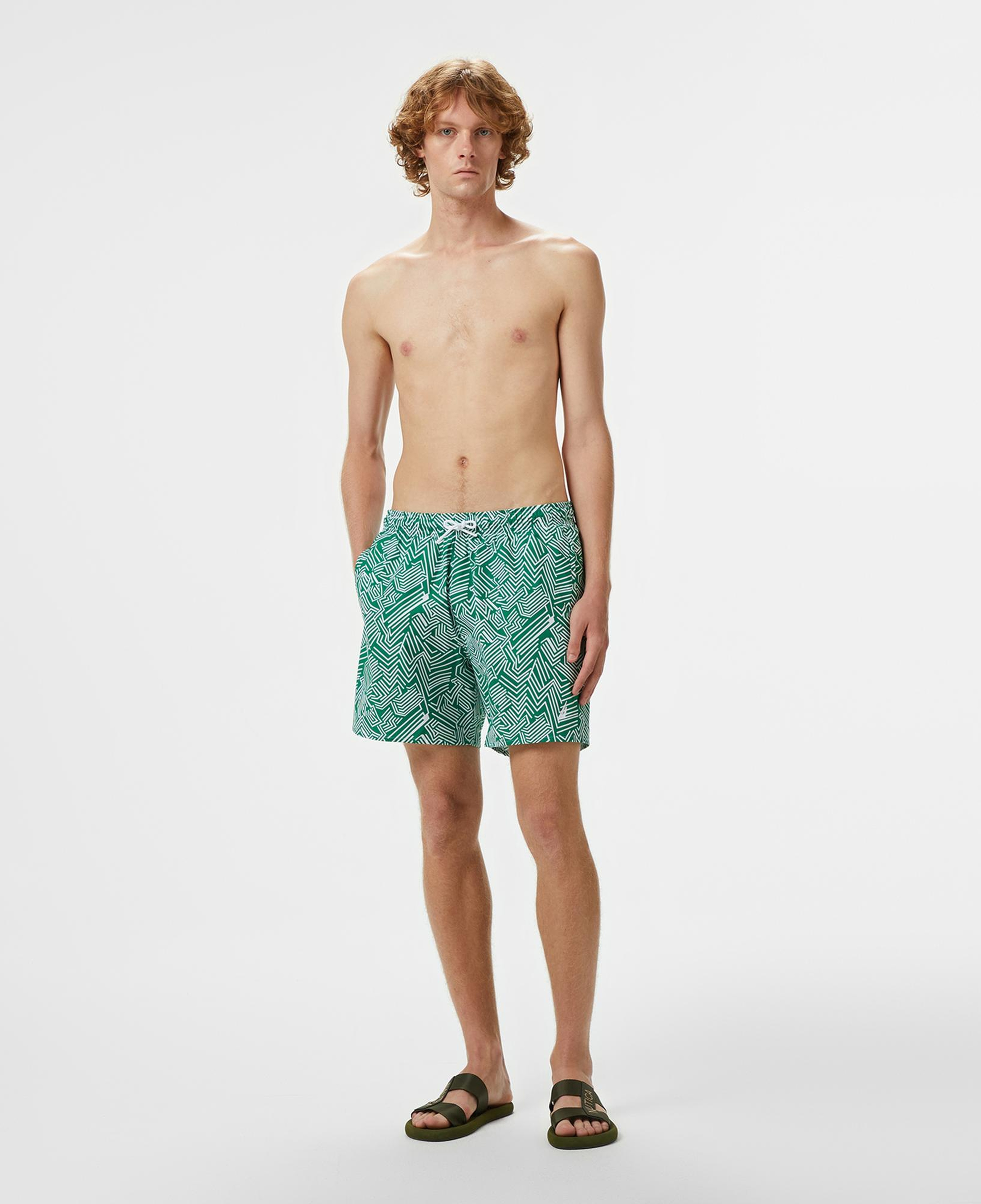 Nautica Erkek Yeşil Deniz Şortu