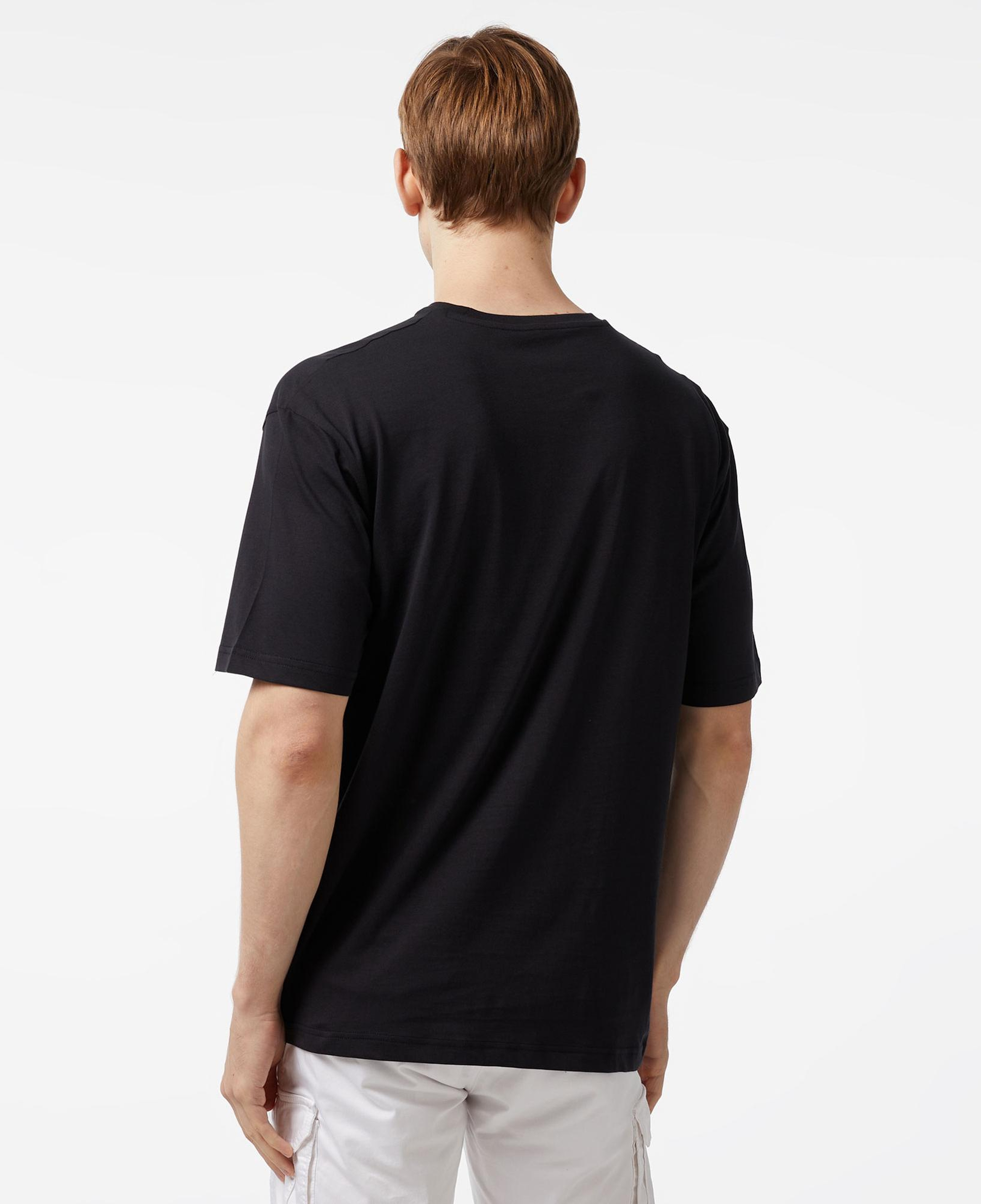Nautica Erkek Siyah Oversize T-Shirt