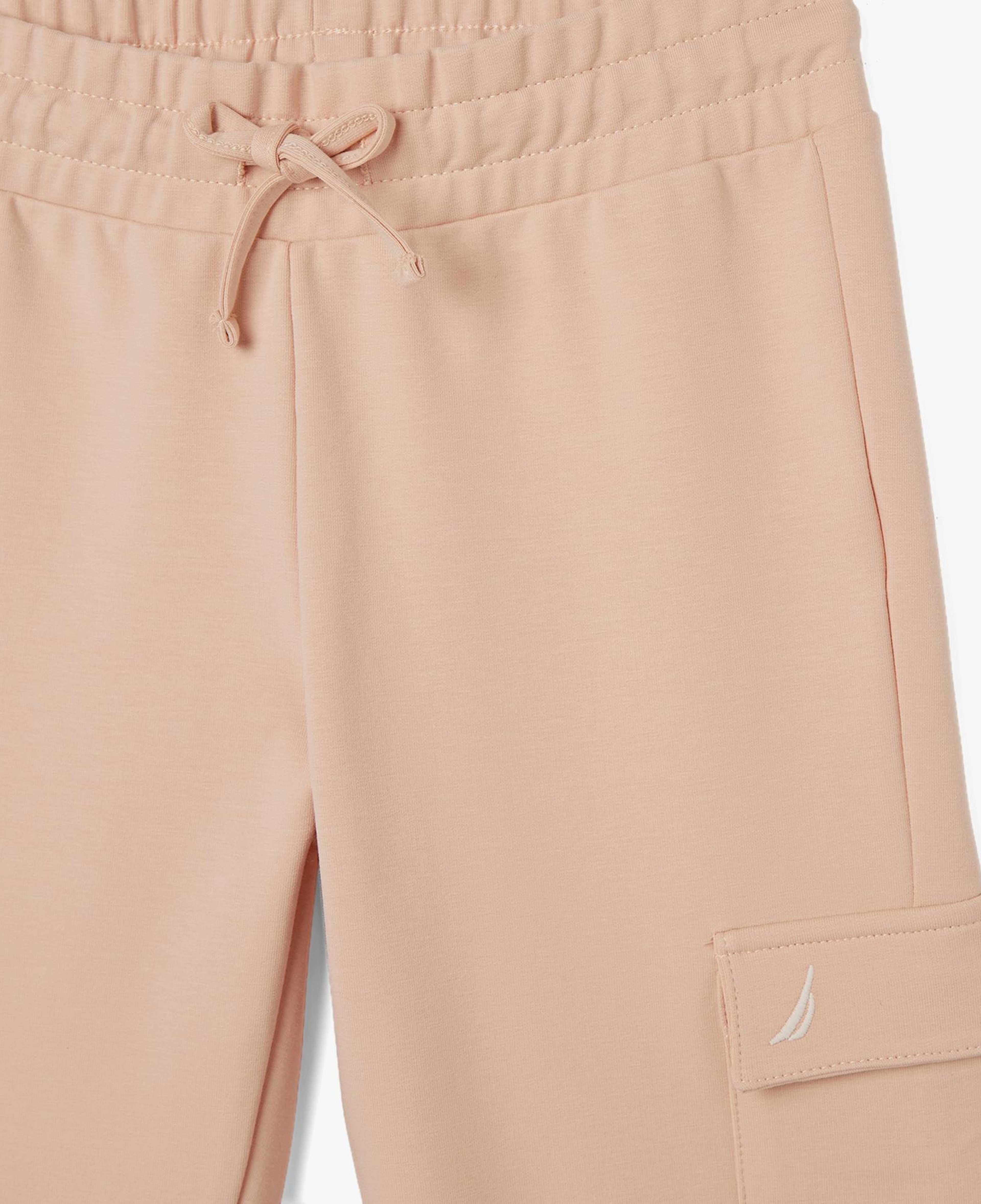 Nautica Kız Çocuk Pembe Standart Fit Eşofman Altı