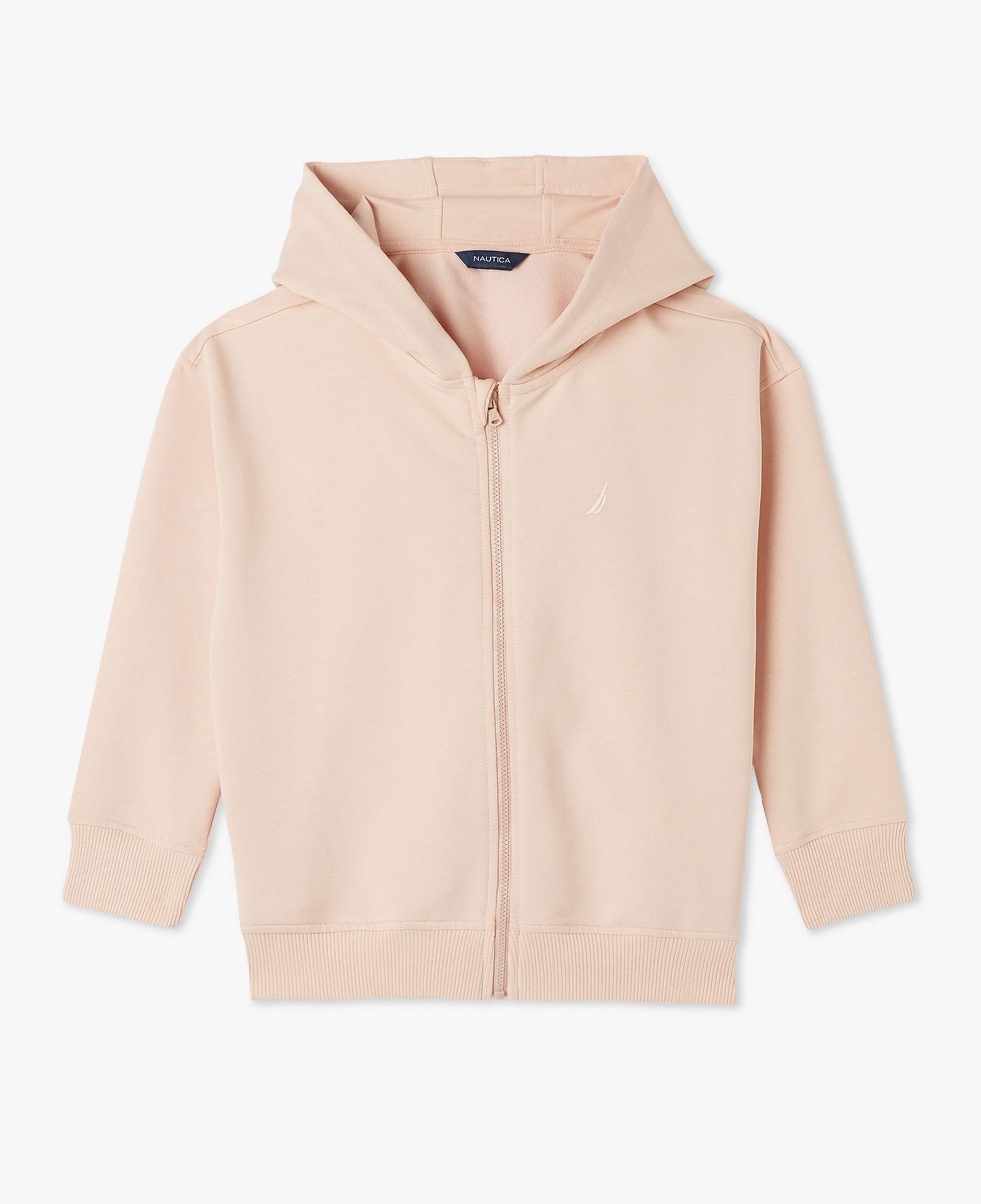Nautica Kız Çocuk Pembe Standart Fit Kapüşonlu Sweatshirt