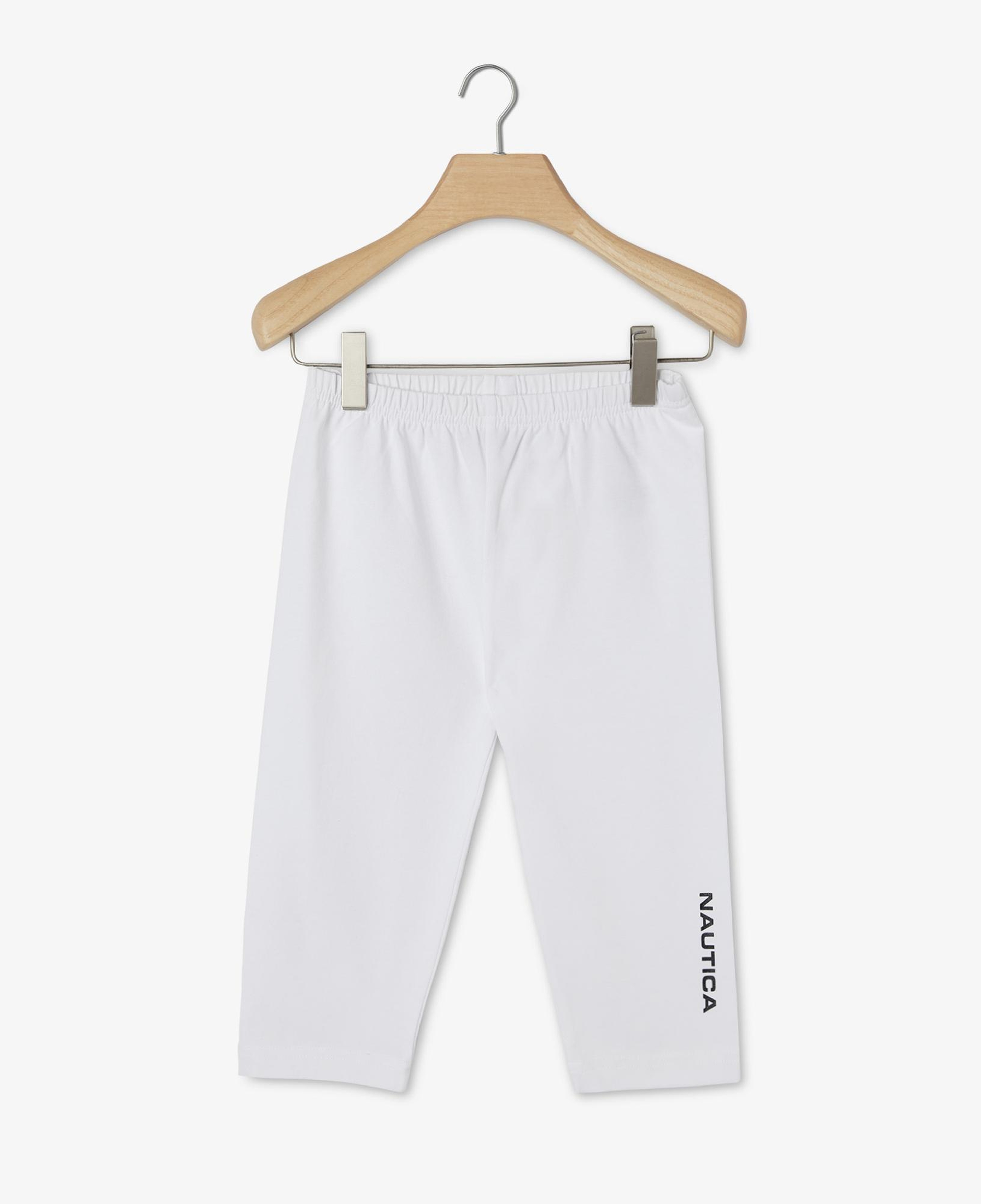 Nautica Kız Çocuk Beyaz Tayt