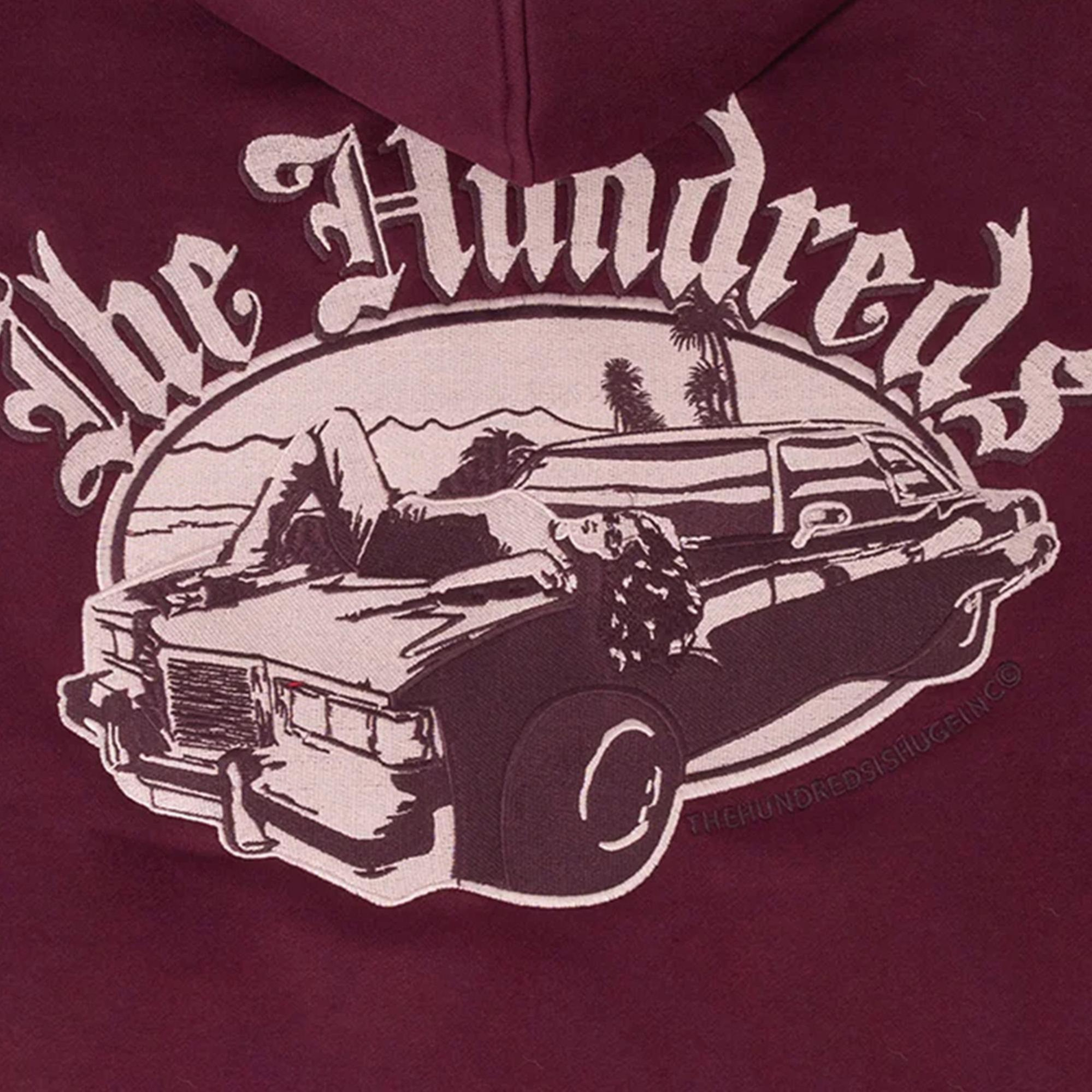 The Hundreds Vibes Pullover Erkek Mor Hoodie