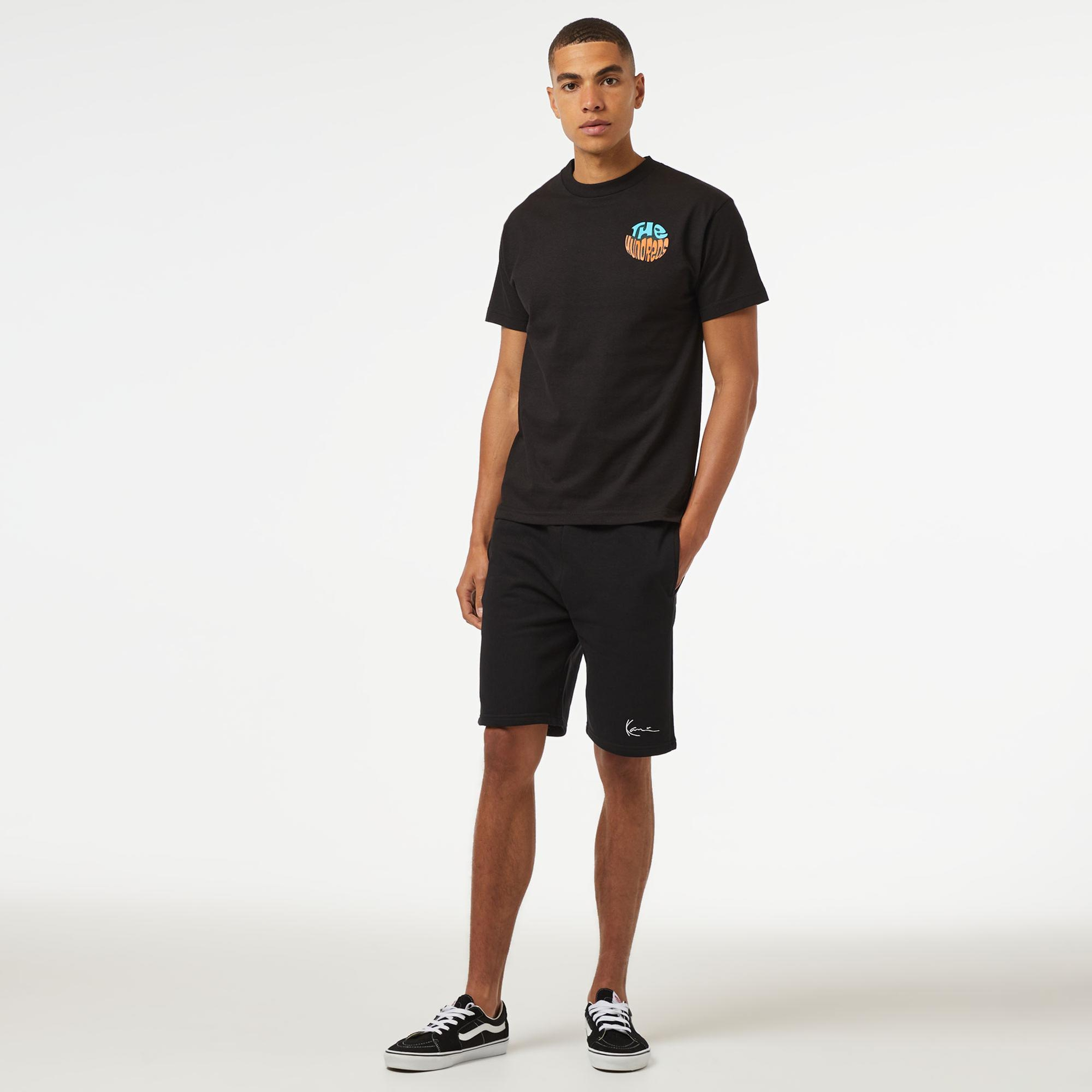 The Hundreds Wildfire Surf Erkek Siyah T-Shirt