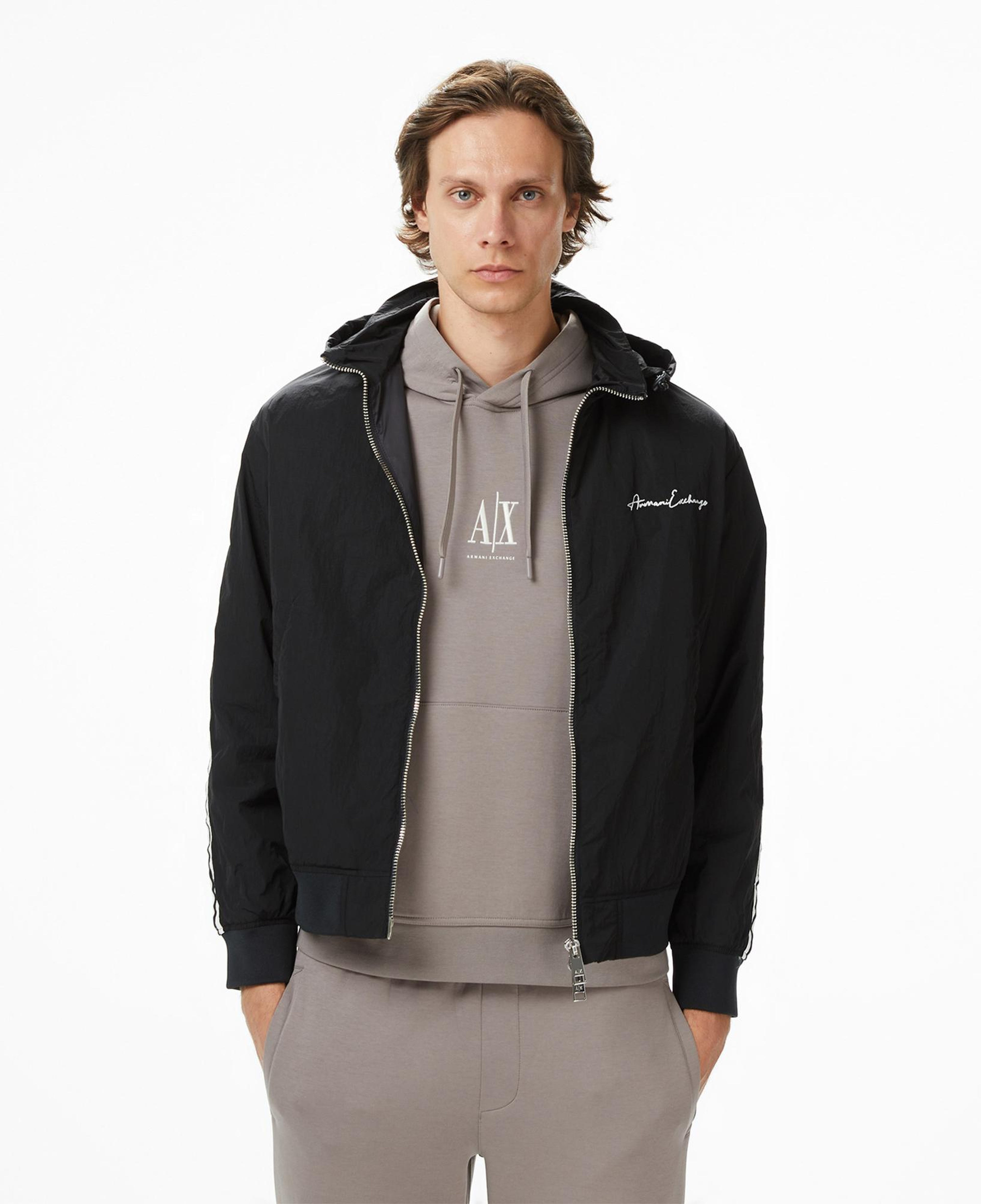 Armani Exchange Erkek Siyah Ceket